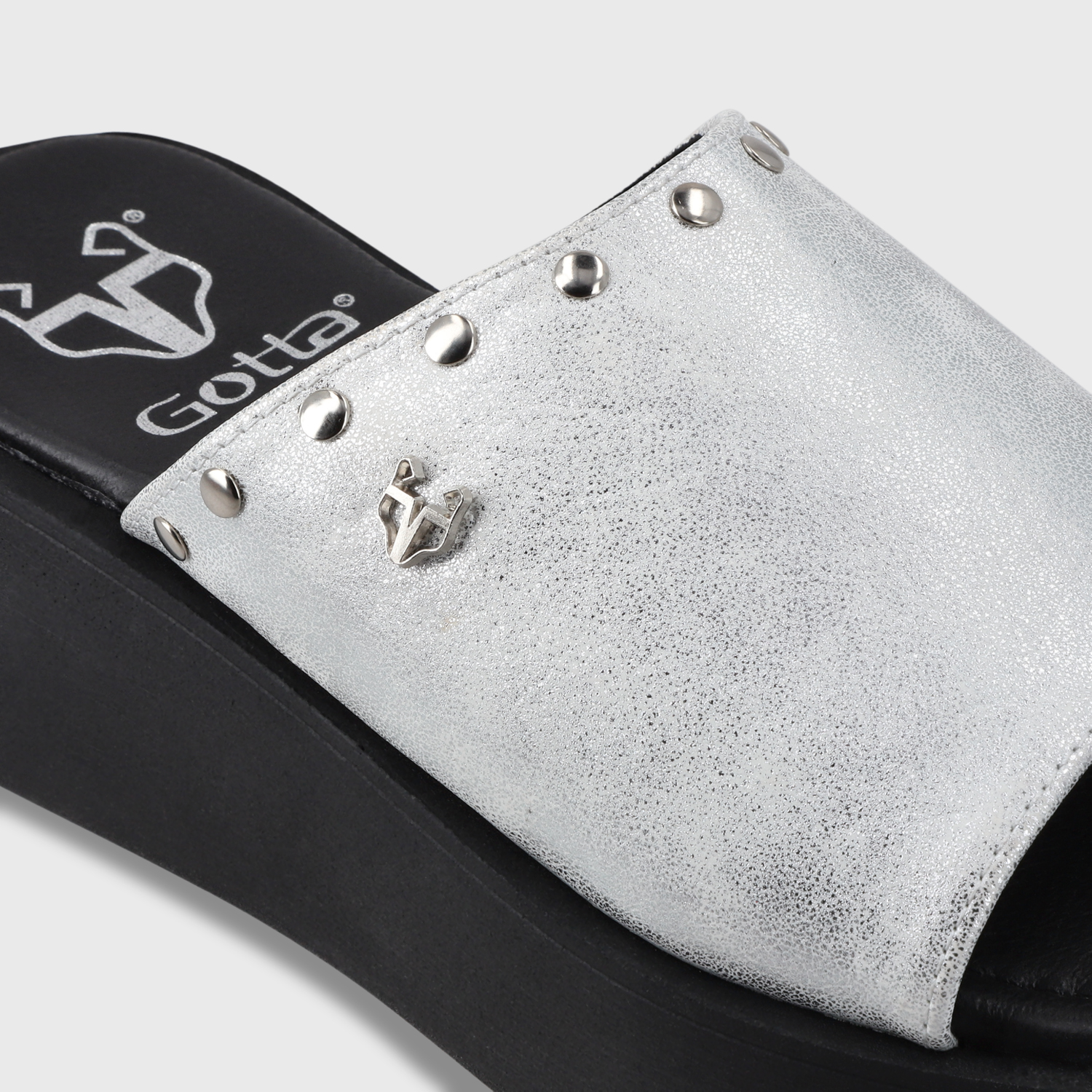 SANDALIAS MUJER GOTTA PLATEADO PLATAFORMA 53730 - 6