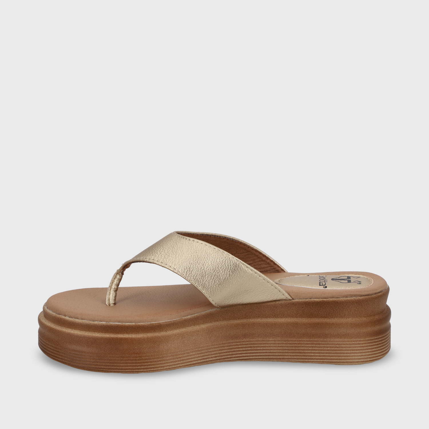 SANDALIAS MUJER GOTTA DORADO PLATAFORMA 43011 - 4