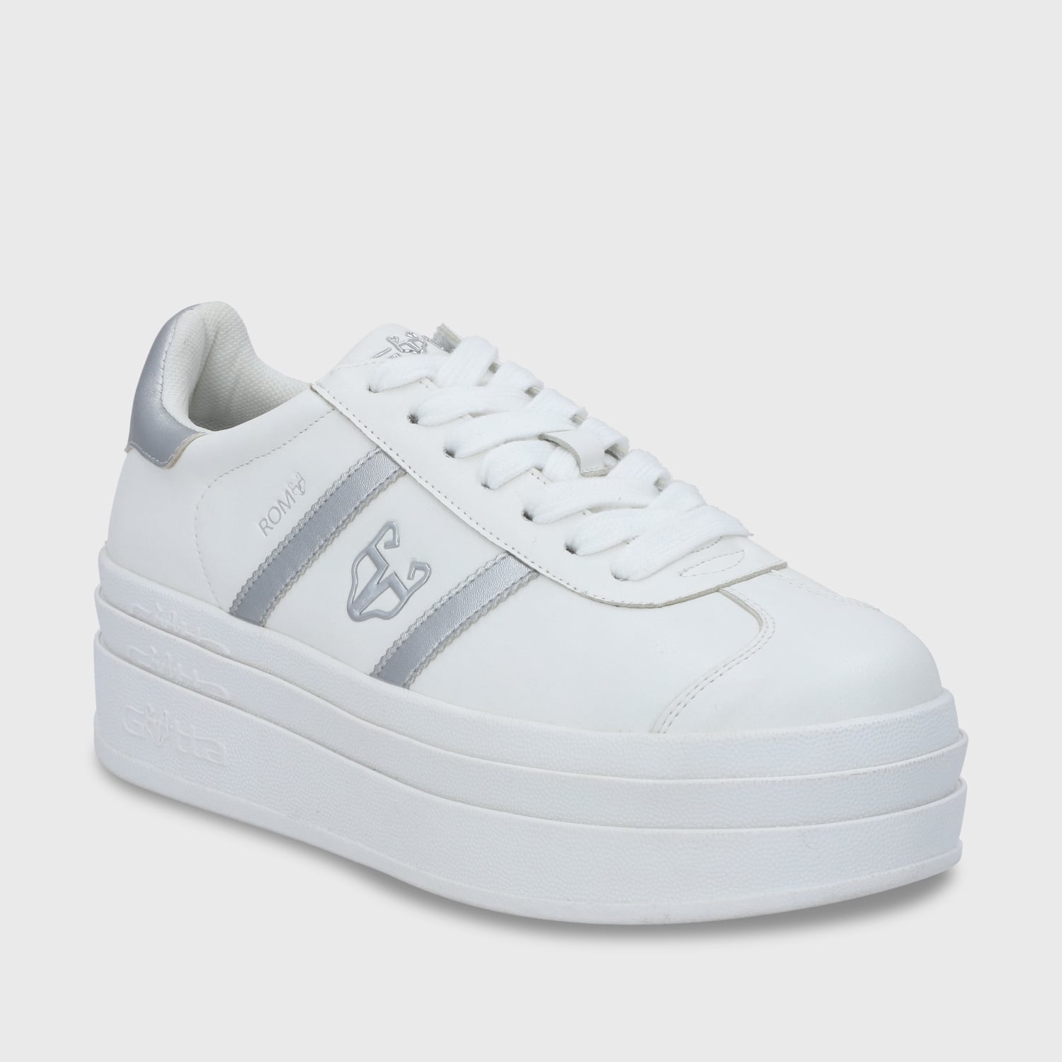 ZAPATILLAS MUJER GOTTA PLATAFORMA PLATEADA 53750 - 2