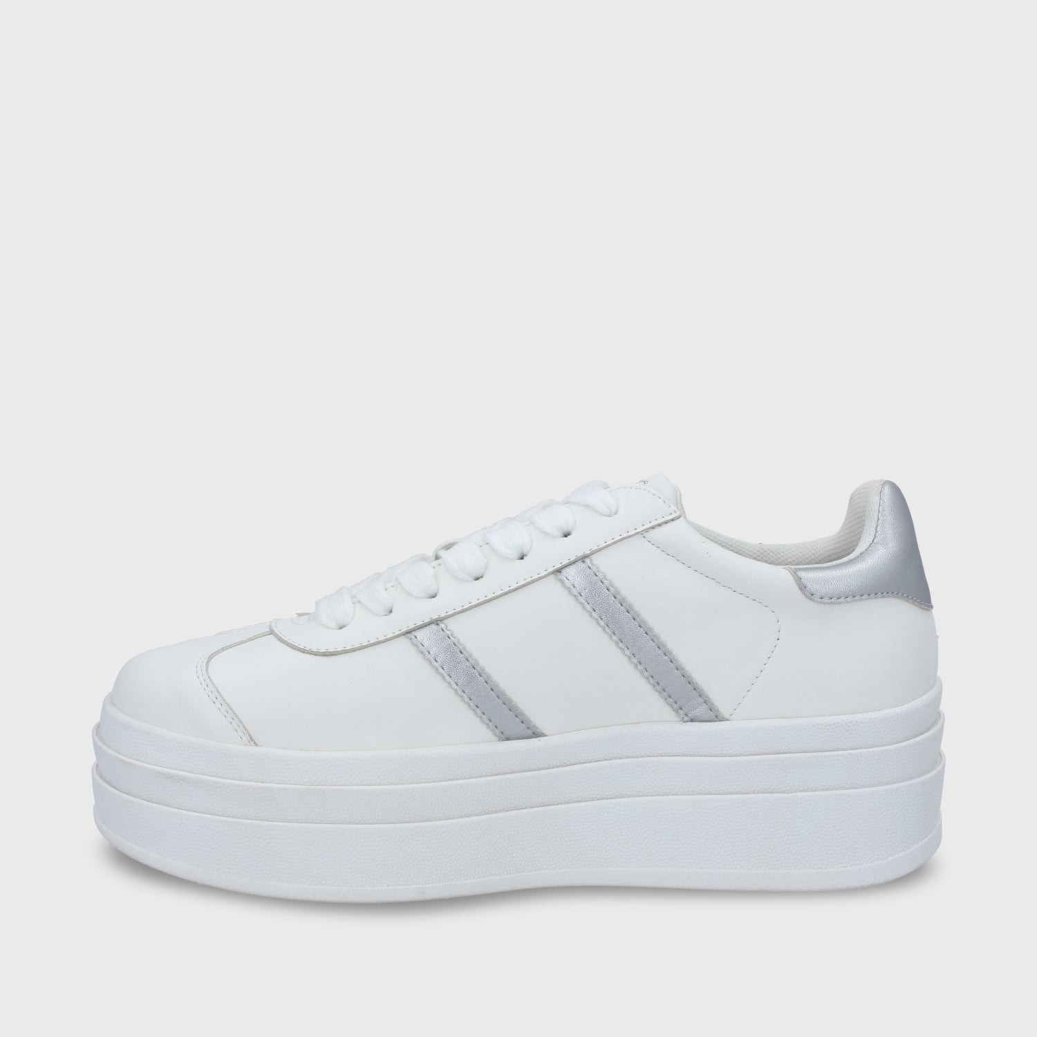 ZAPATILLAS MUJER GOTTA PLATAFORMA PLATEADA 53750 - 4