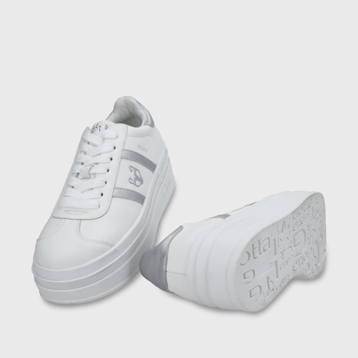 ZAPATILLAS MUJER GOTTA PLATAFORMA PLATEADA 53750 - 7