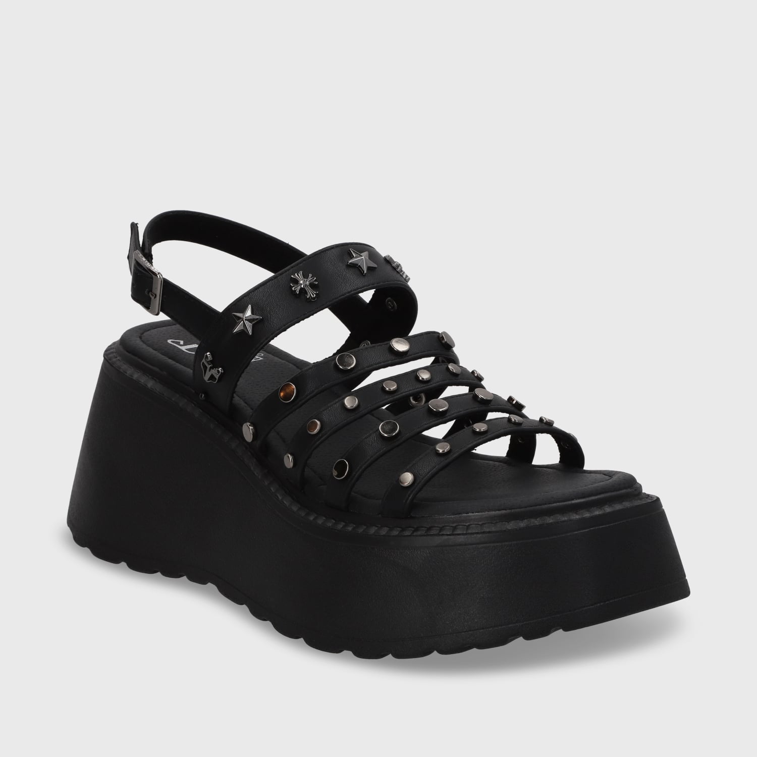 SANDALIAS MUJER GOTTA NEGRO PLATAFORMA 53723 - 2