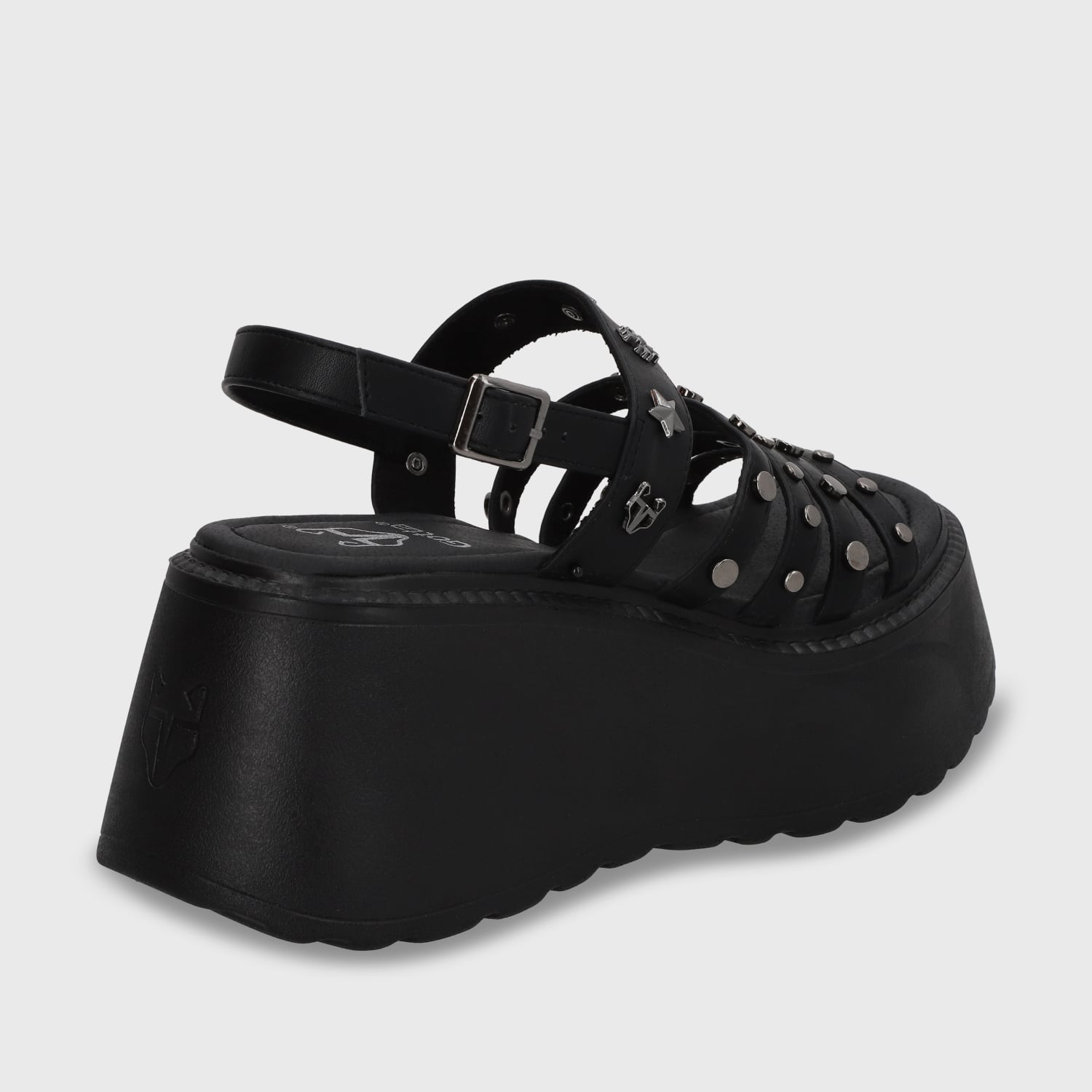 SANDALIAS MUJER GOTTA NEGRO PLATAFORMA 53723 - 4