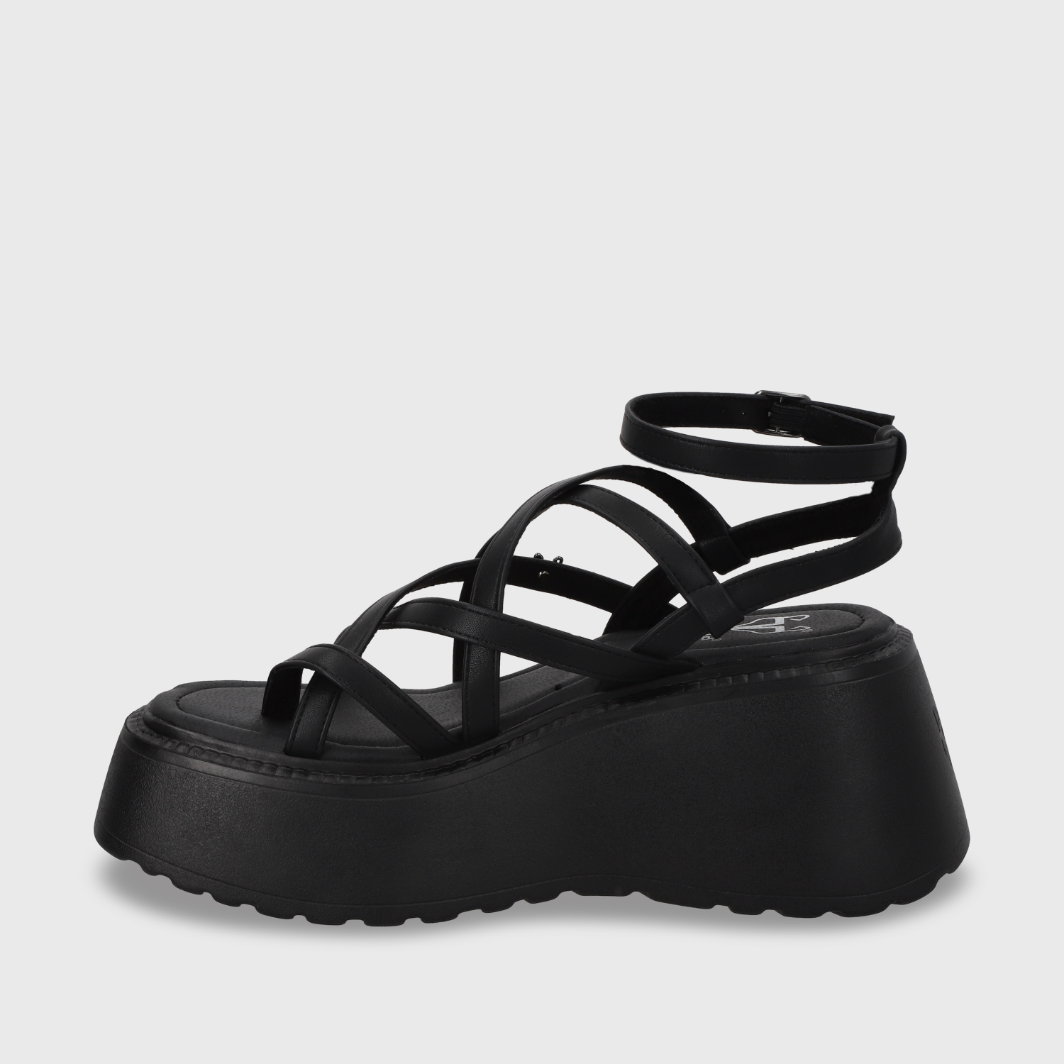 SANDALIAS MUJER GOTTA NEGRO PLATAFORMA 53722 - 4