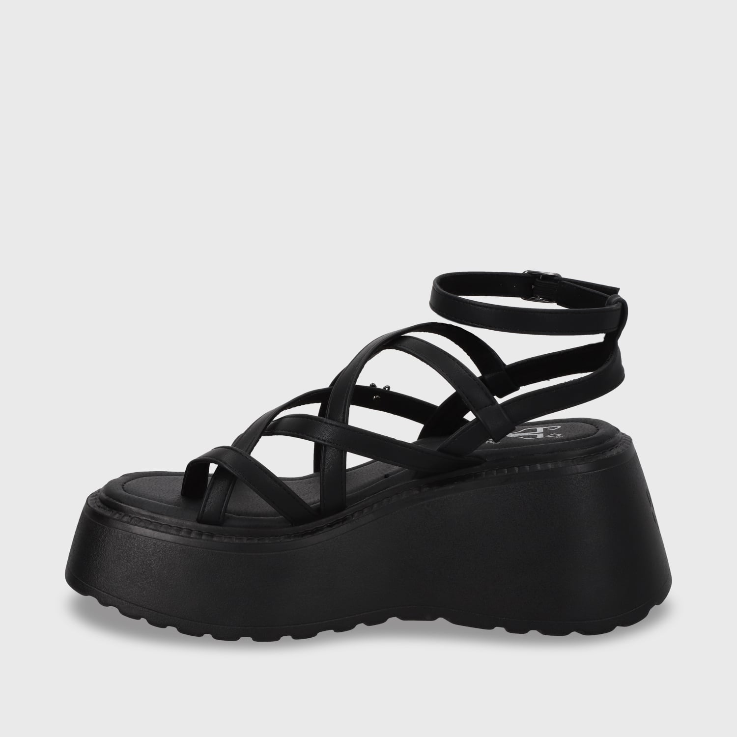 SANDALIAS MUJER GOTTA NEGRO PLATAFORMA 53722 - 4