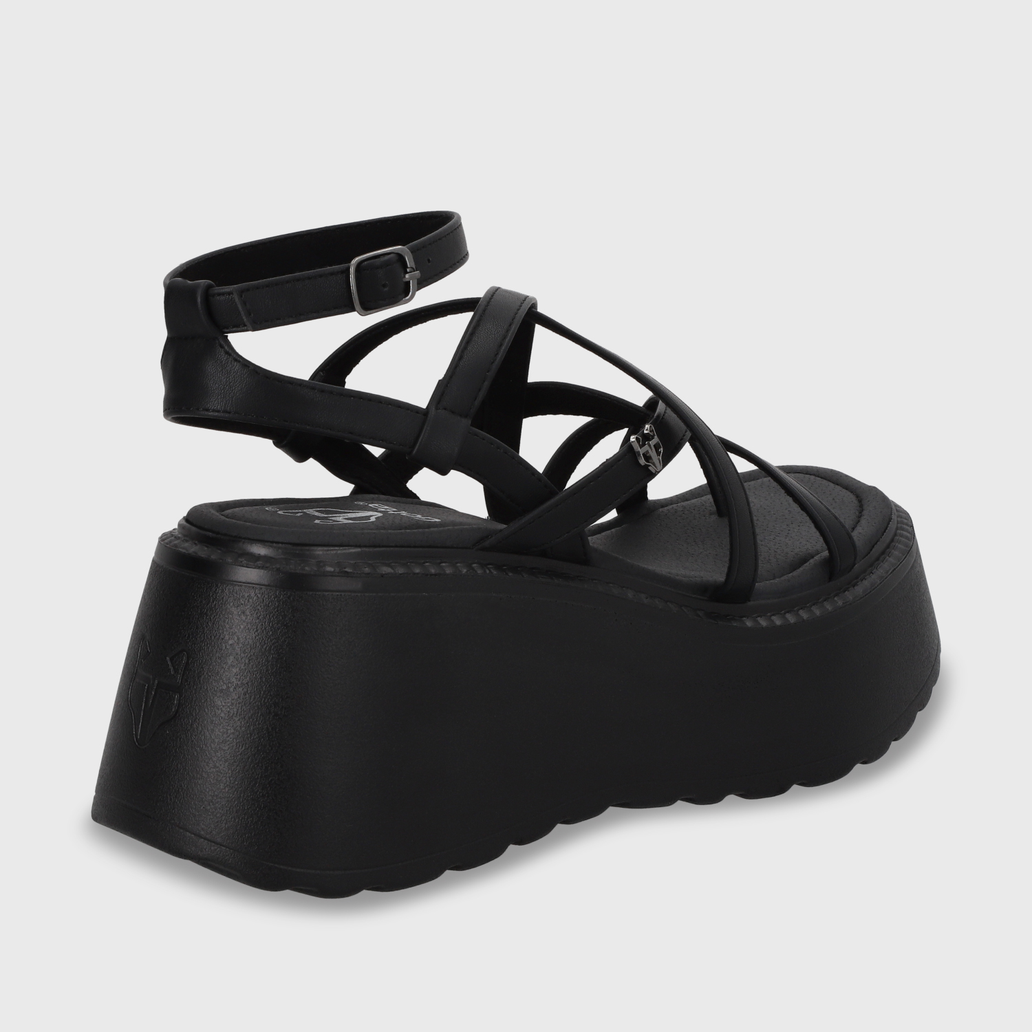 SANDALIAS MUJER GOTTA NEGRO PLATAFORMA 53722 - 5