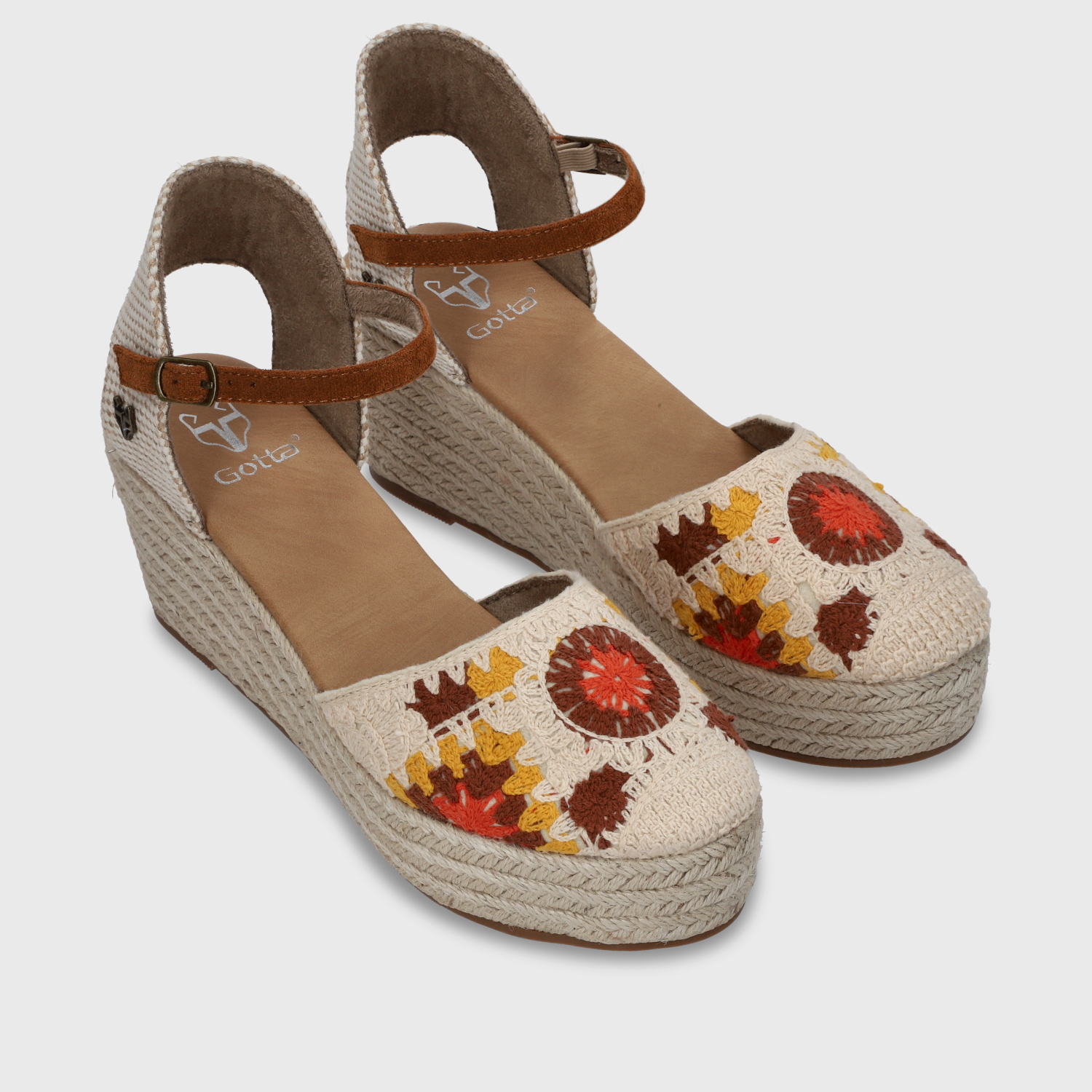 SANDALIAS MUJER GOTTA BEIGE YUTE 45711 - 3