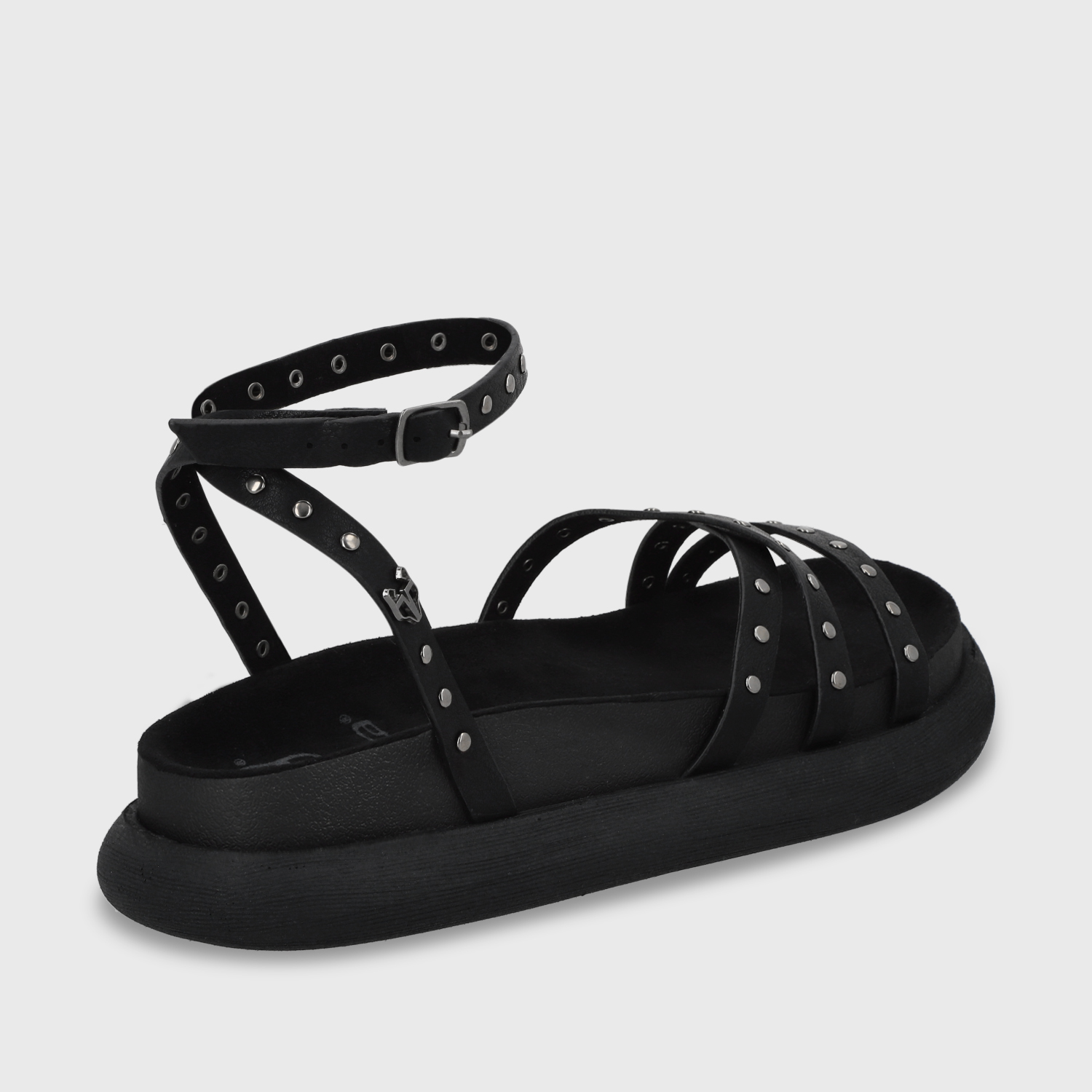 SANDALIAS MUJER GOTTA NEGRO PLANA 53703 - 5