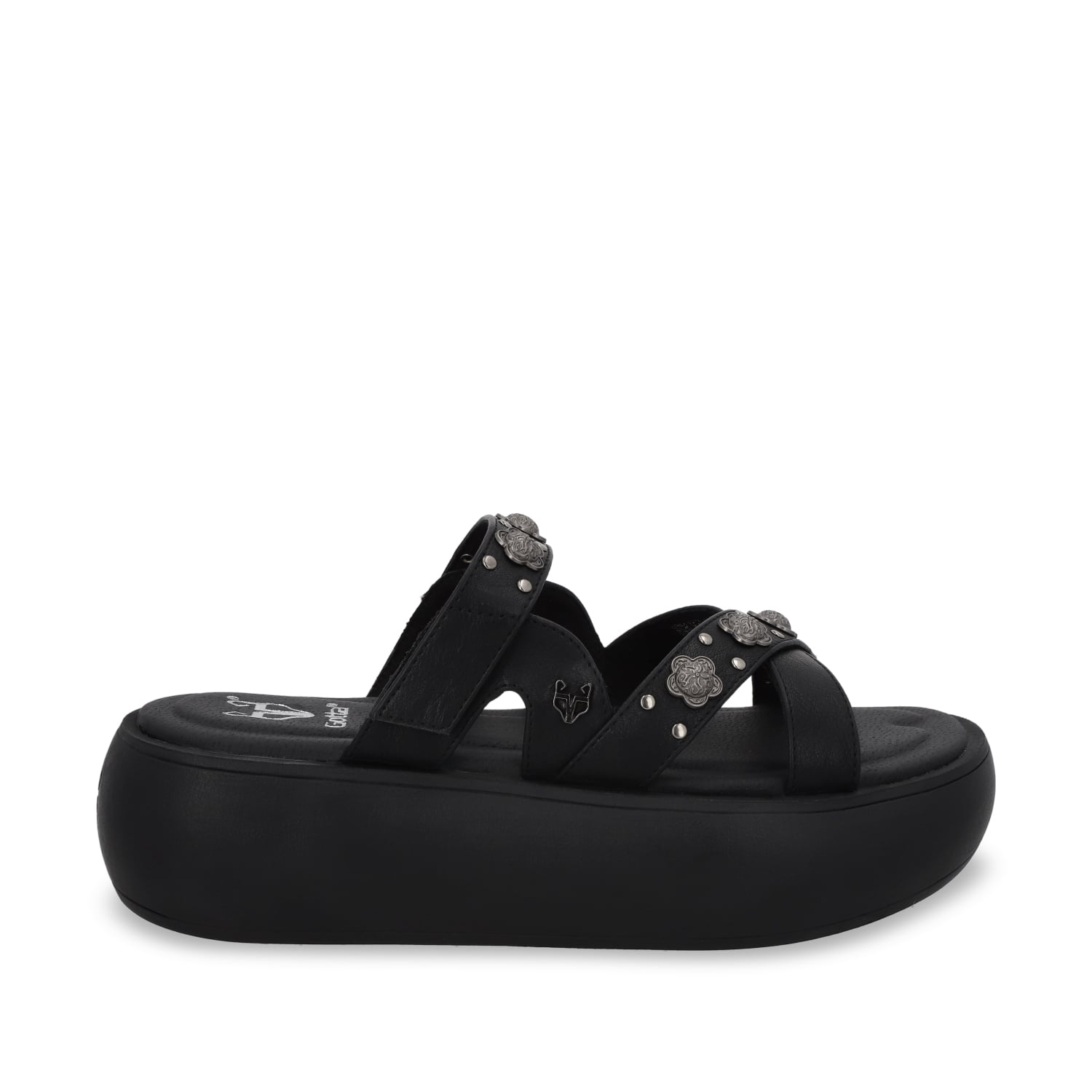 SANDALIAS MUJER GOTTA NEGRO PLATAFORMA 43035 - 1