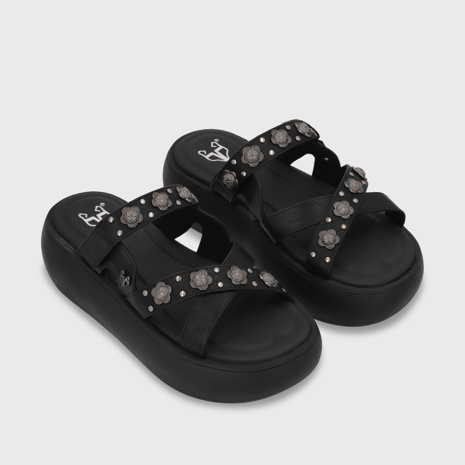 SANDALIAS MUJER GOTTA NEGRO PLATAFORMA 43035 - 3