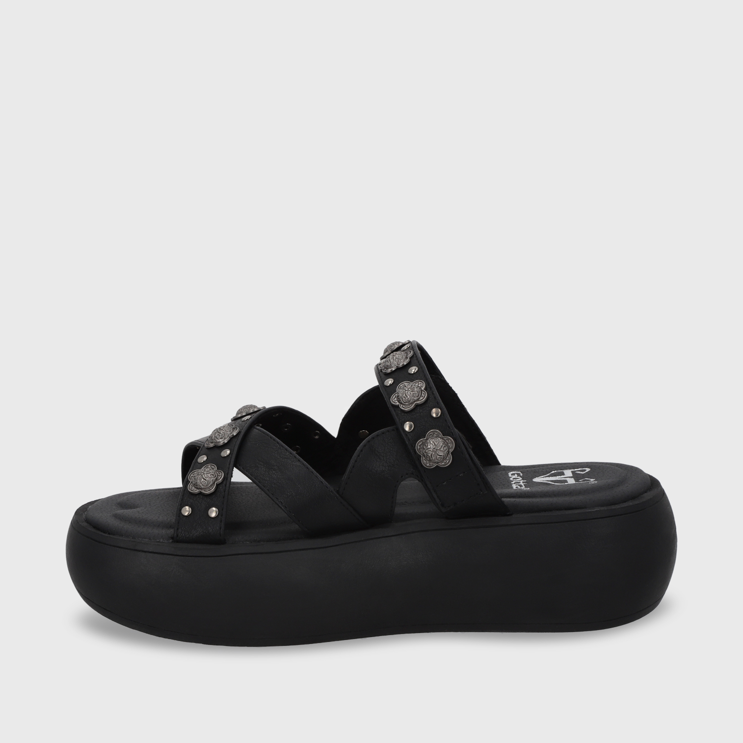 SANDALIAS MUJER GOTTA NEGRO PLATAFORMA 43035 - 4