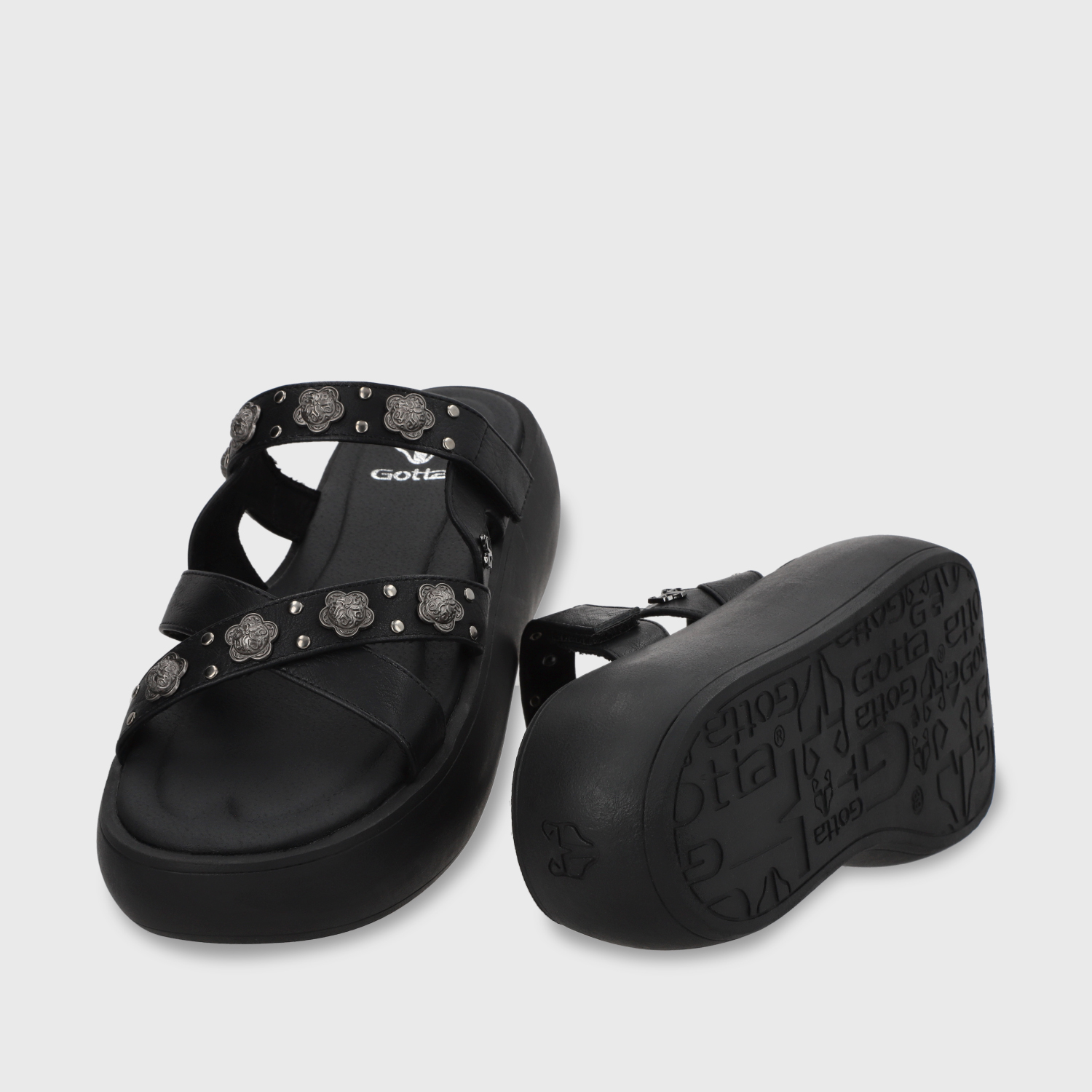 SANDALIAS MUJER GOTTA NEGRO PLATAFORMA 43035 - 7
