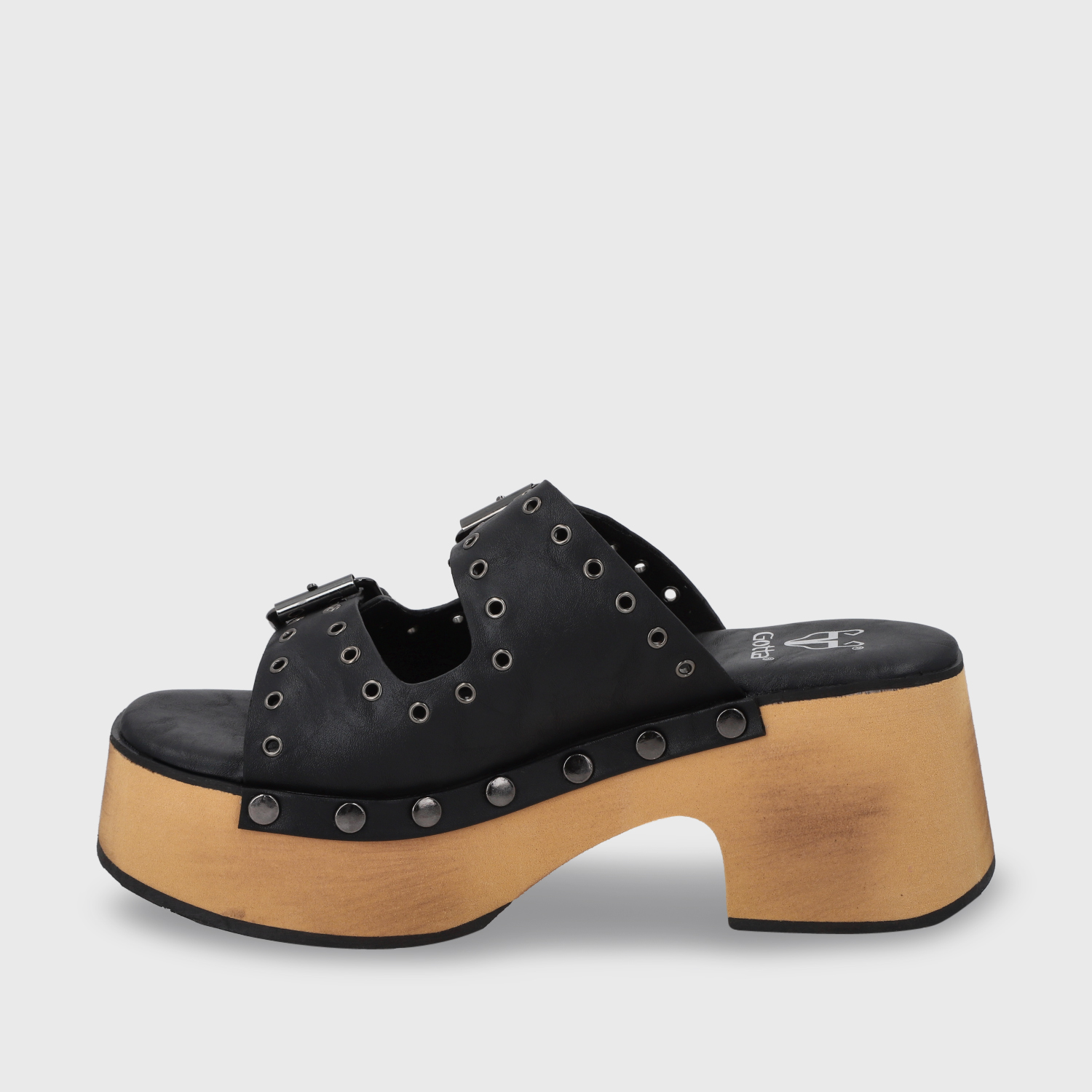 SANDALIAS MUJER GOTTA NEGRO PLATAFORMA 35266 - 4