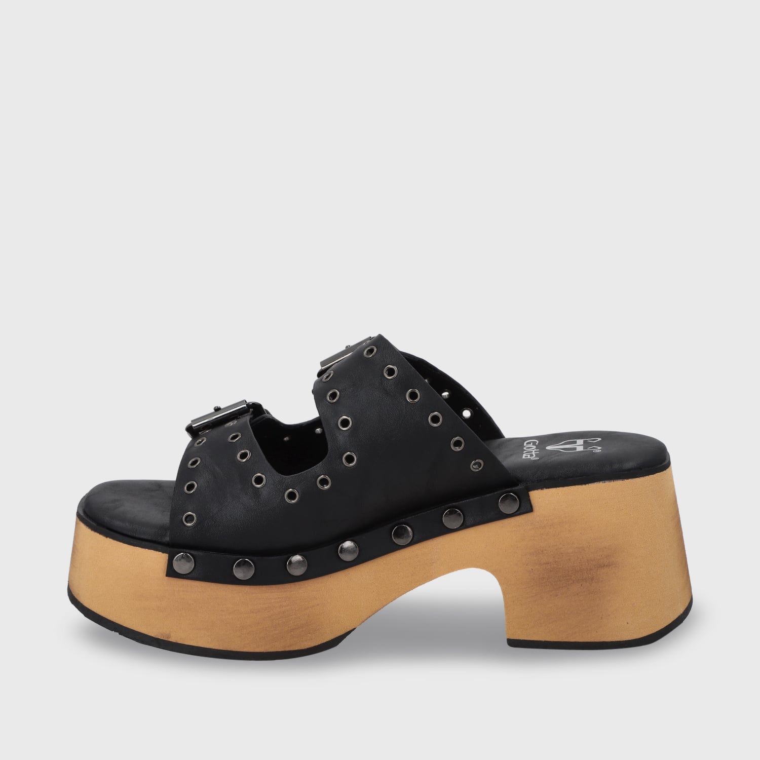 SANDALIAS MUJER GOTTA NEGRO PLATAFORMA 35266 - 4