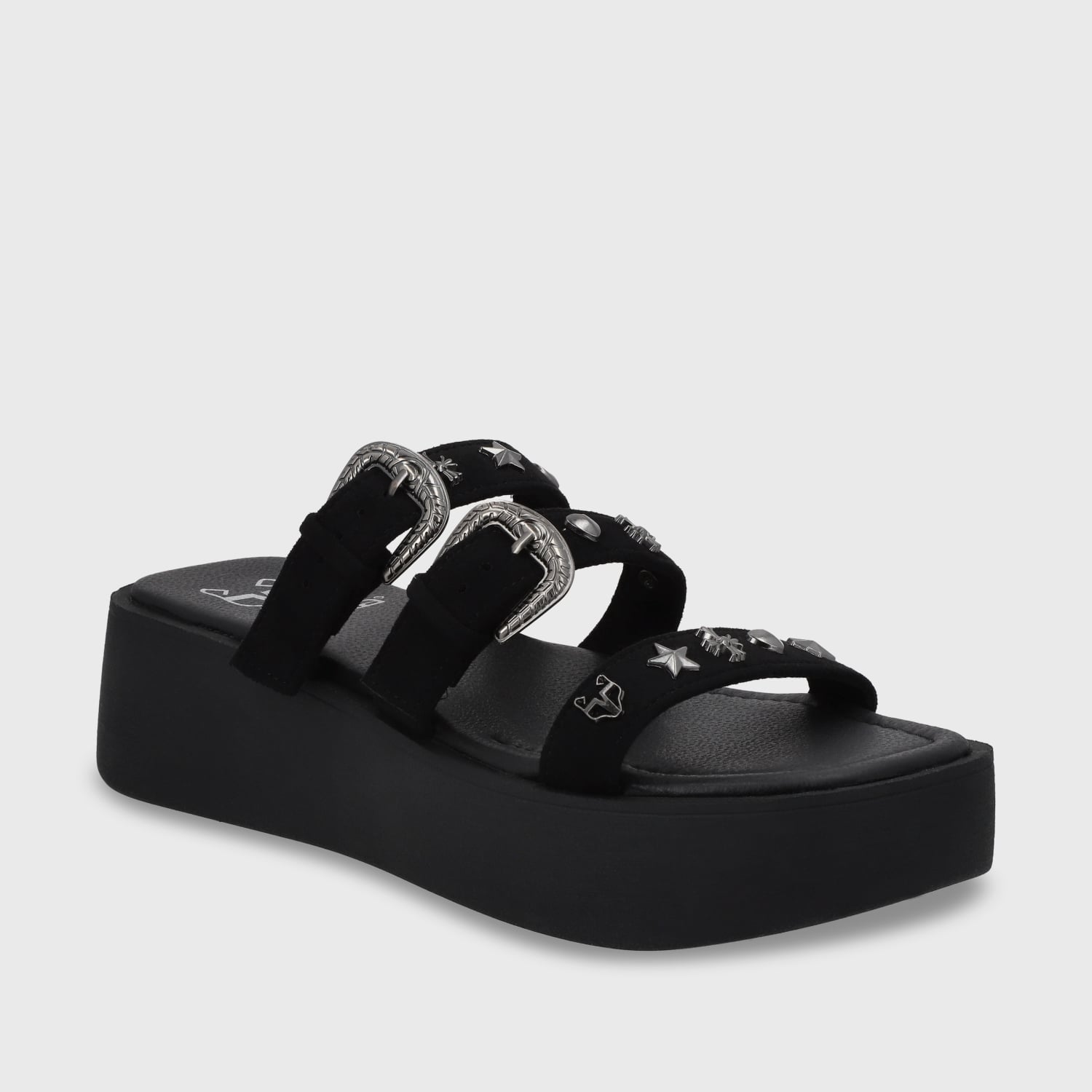 SANDALIAS MUJER GOTTA NEGRO PLATAFORMA 53732 - 2