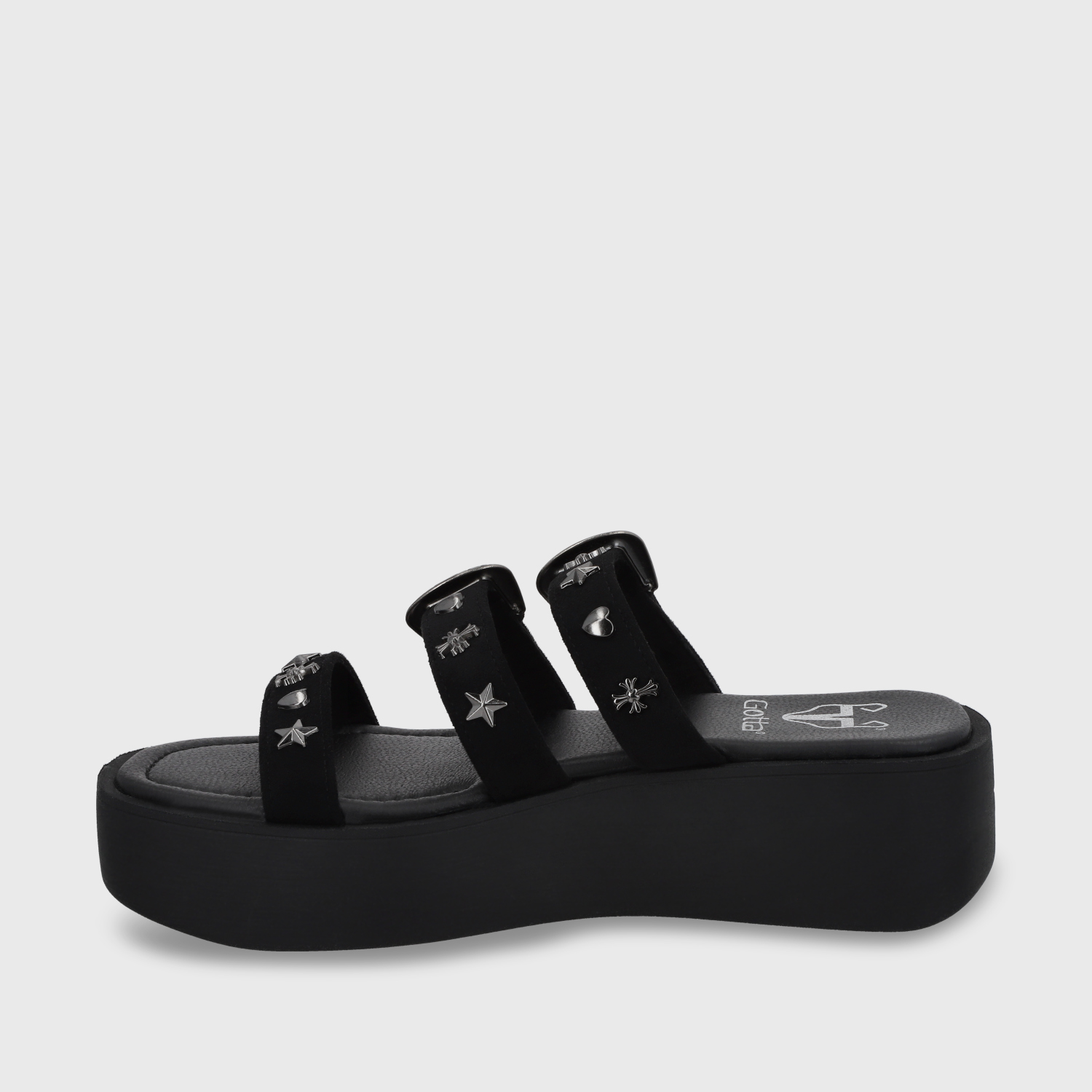 SANDALIAS MUJER GOTTA NEGRO PLATAFORMA 53732 - 4