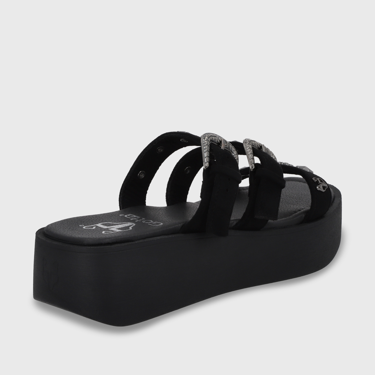 SANDALIAS MUJER GOTTA NEGRO PLATAFORMA 53732 - 5
