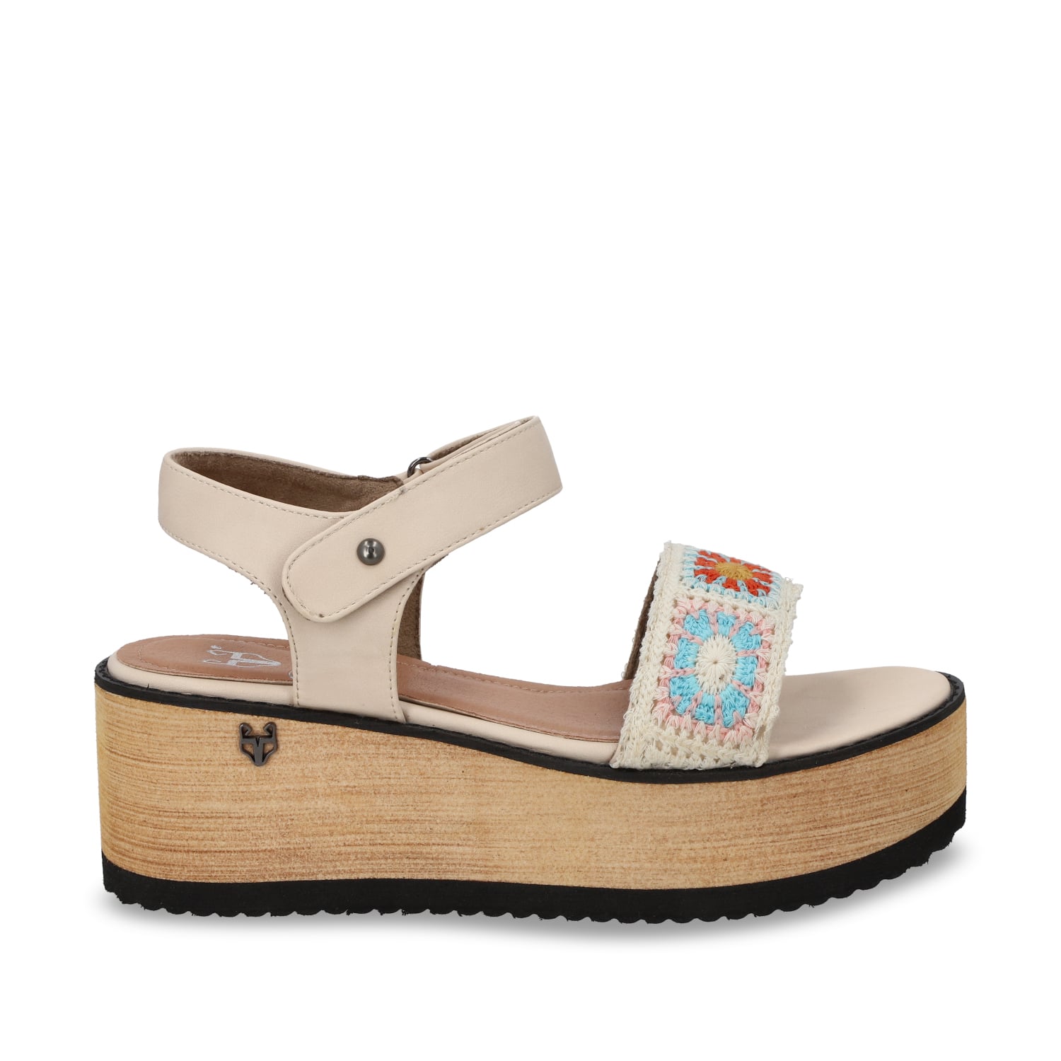 SANDALIAS MUJER GOTTA MULTICOLOR PLATAFORMA 15616 - 1
