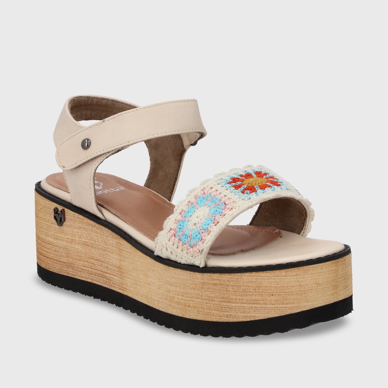 SANDALIAS MUJER GOTTA MULTICOLOR PLATAFORMA 15616 - 2