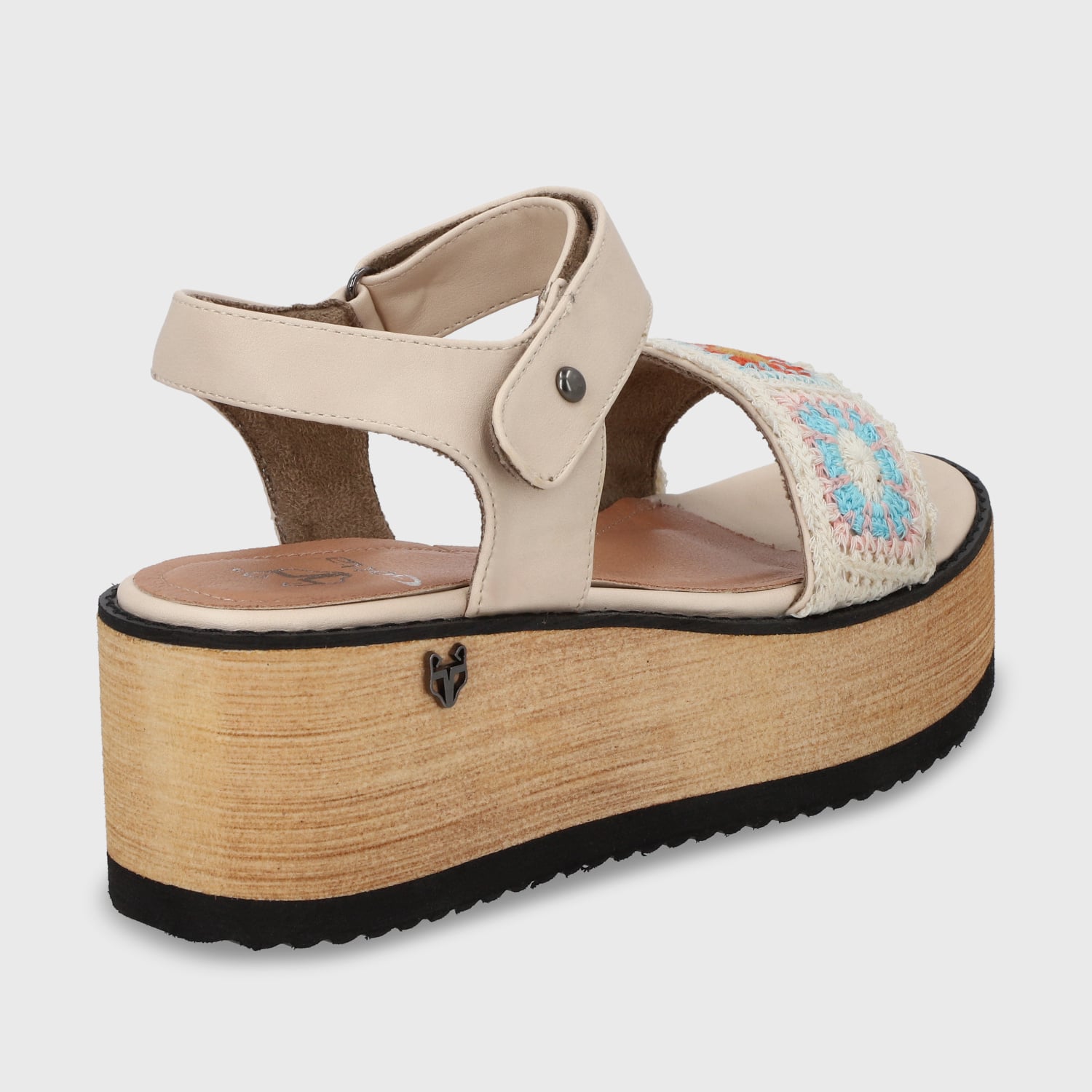 SANDALIAS MUJER GOTTA MULTICOLOR PLATAFORMA 15616 - 5