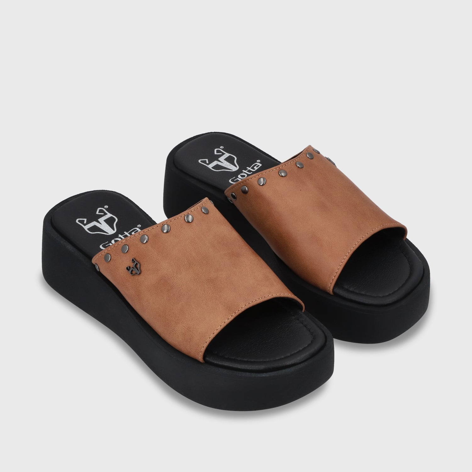 SANDALIAS MUJER GOTTA BEIGE PLATAFORMA 53730 - 3