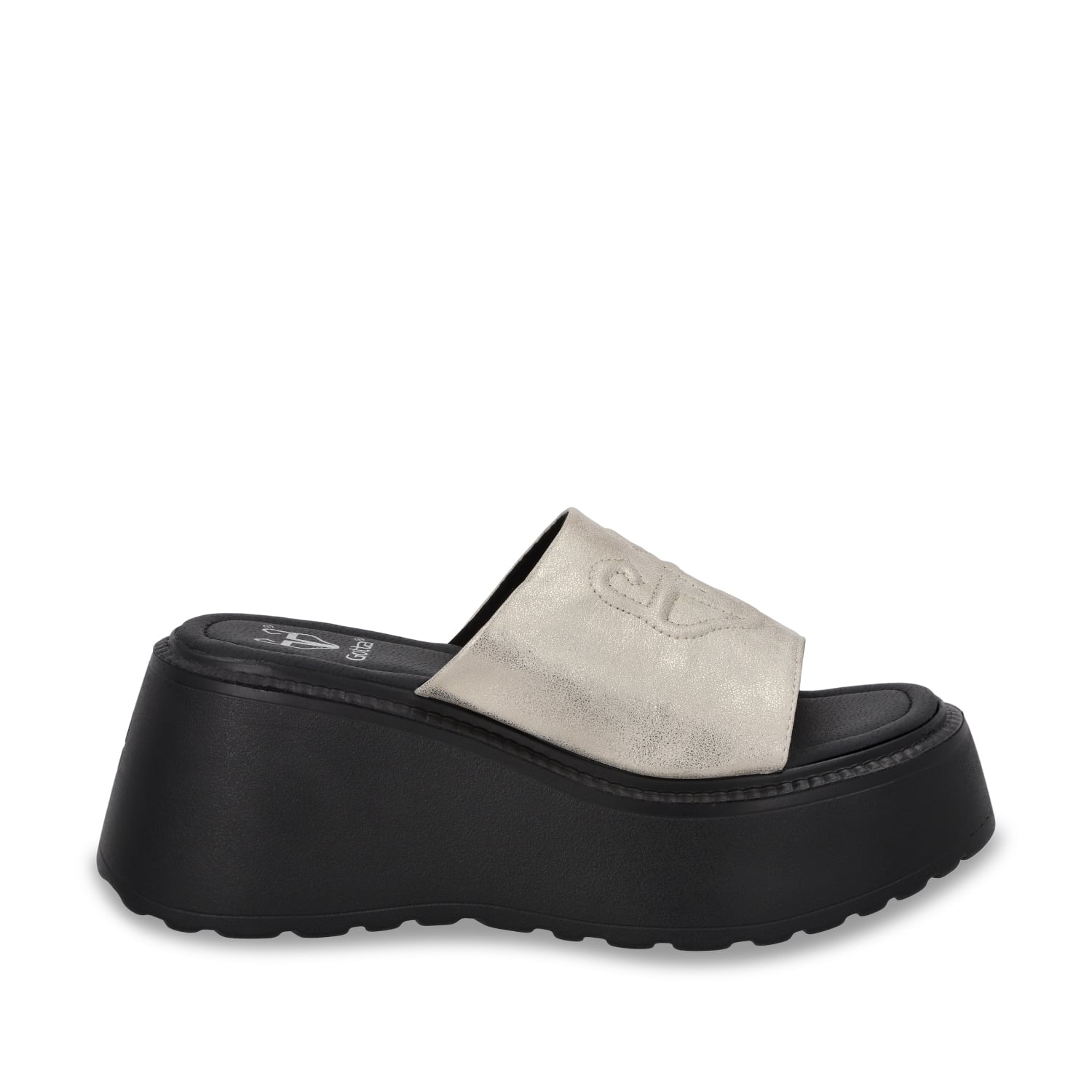 SANDALIAS MUJER GOTTA DORADO PLATAFORMA 53720 - 1