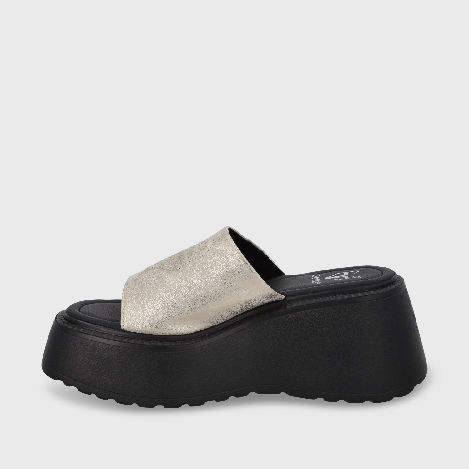 SANDALIAS MUJER GOTTA DORADO PLATAFORMA 53720 - 4