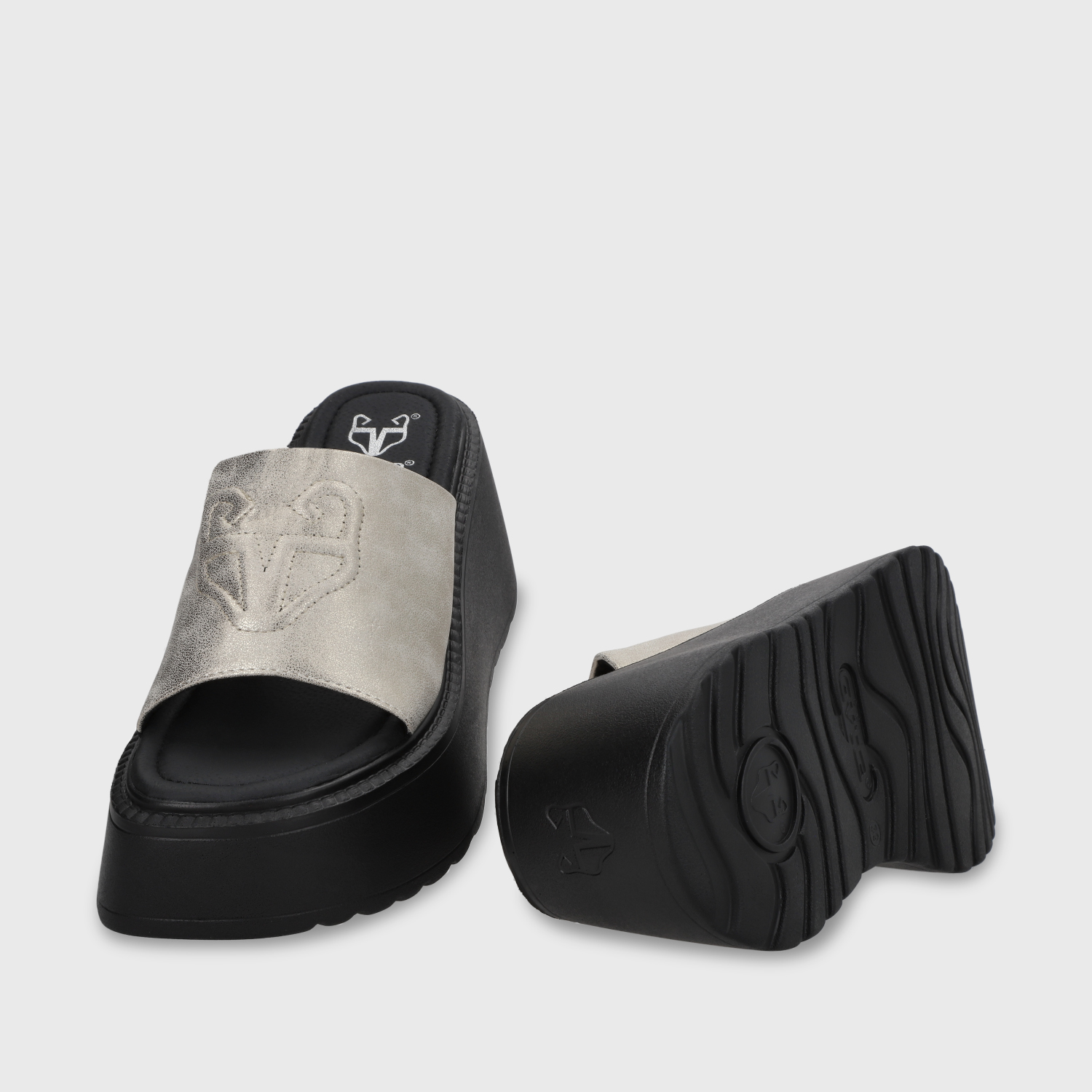 SANDALIAS MUJER GOTTA DORADO PLATAFORMA 53720 - 7