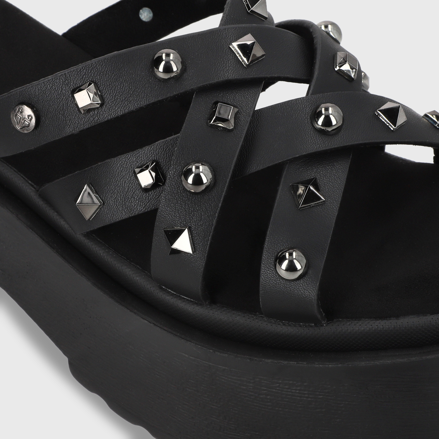 SANDALIAS MUJER GOTTA NEGRO PLATAFORMA 45984 - 6