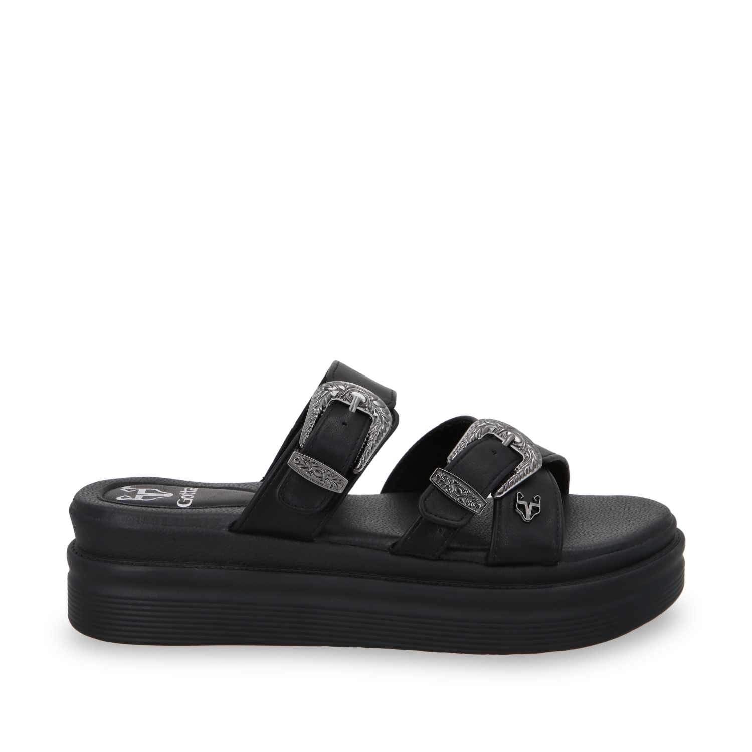 SANDALIAS MUJER GOTTA NEGRO PLATAFORMA 43015 - 1