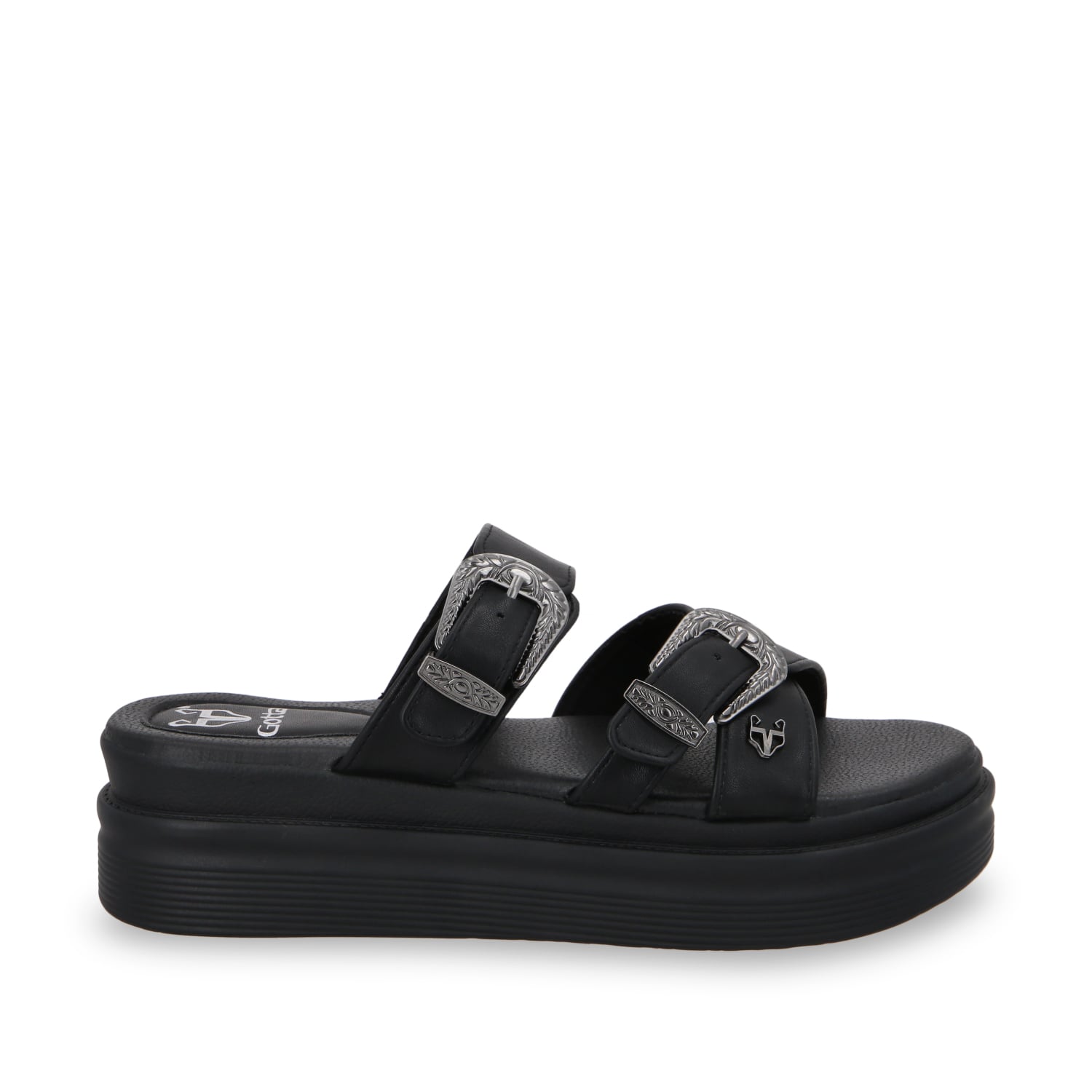 SANDALIAS MUJER GOTTA NEGRO PLATAFORMA 43015 - 1