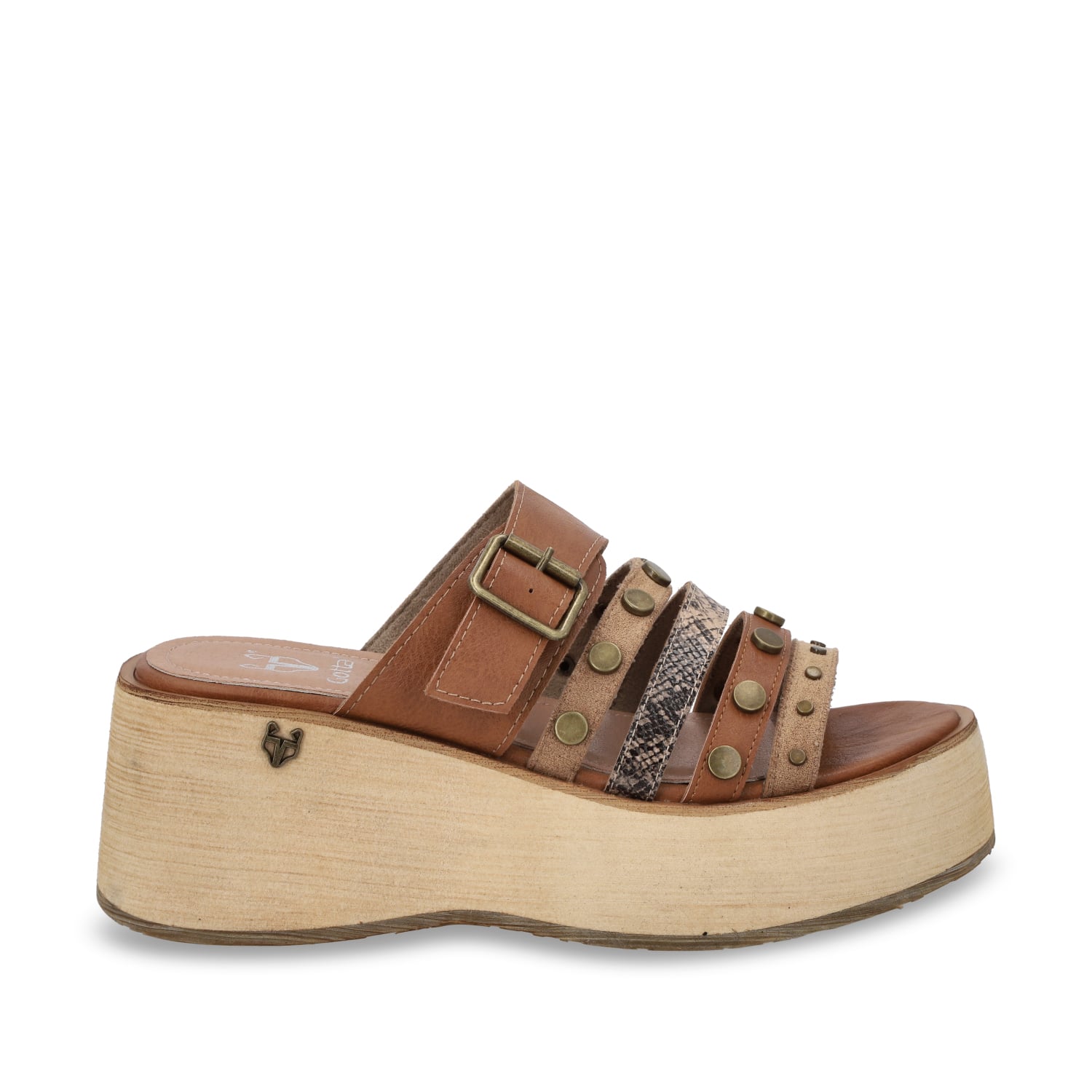 SANDALIAS MUJER GOTTA BEIGE PLATAFORMA 45841 - 1