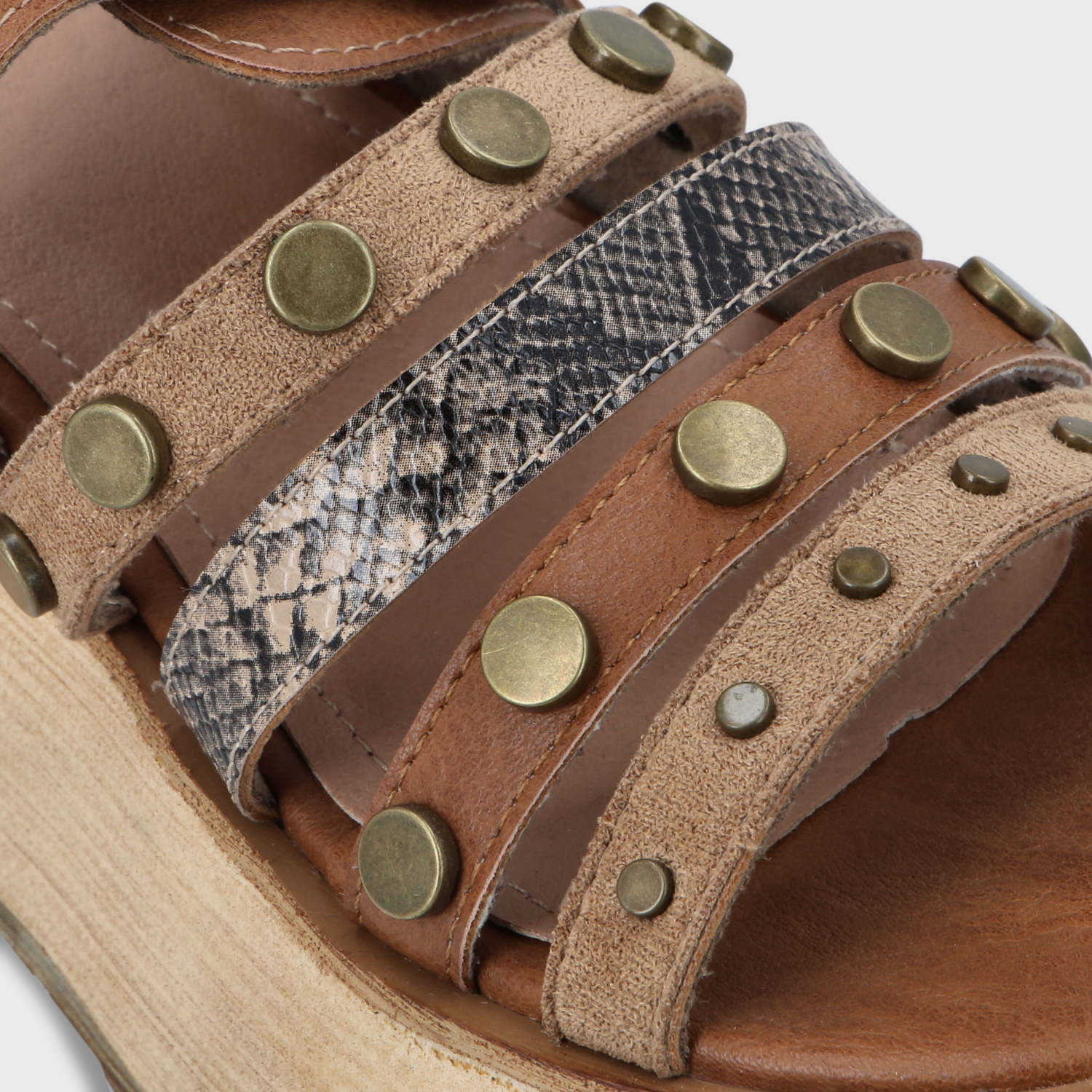 SANDALIAS MUJER GOTTA BEIGE PLATAFORMA 45841 - 6