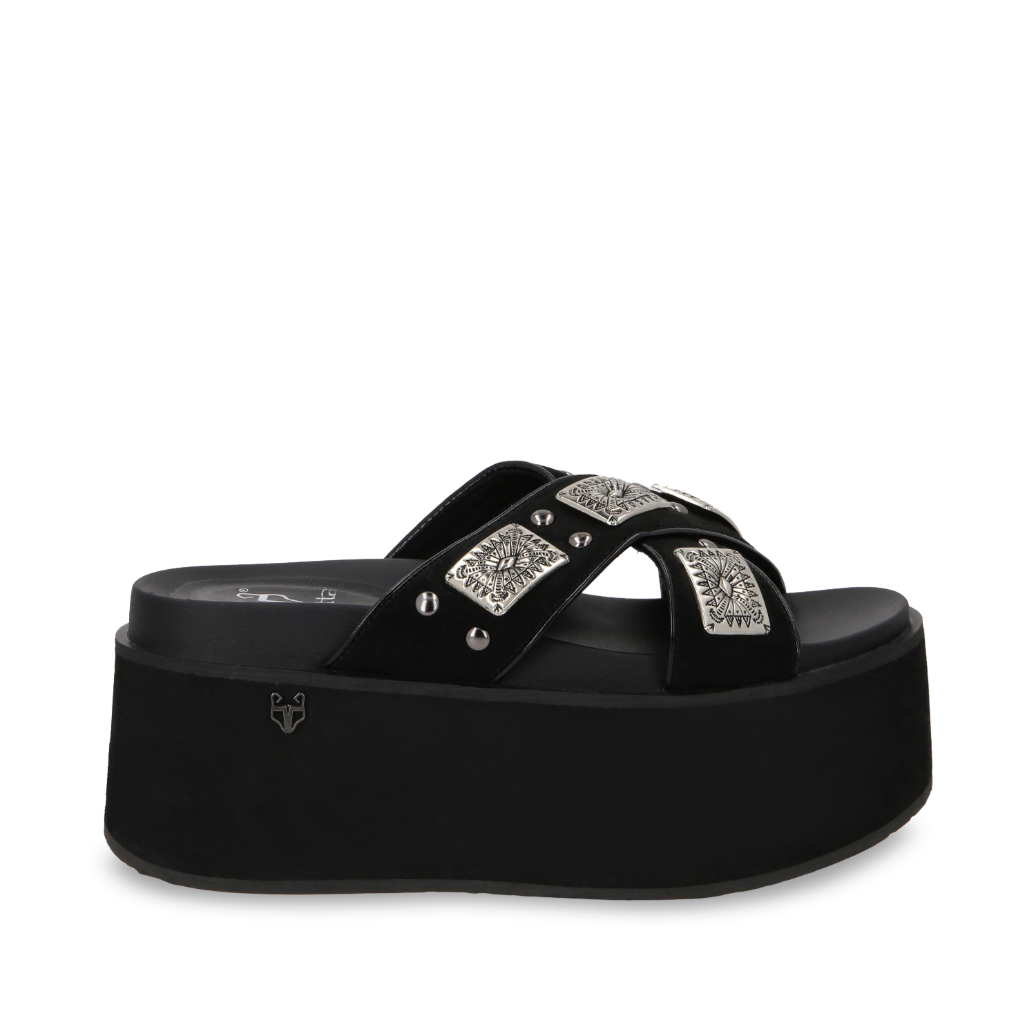 SANDALIAS MUJER GOTTA NEGRO PLATAFORMA 35187 - 1