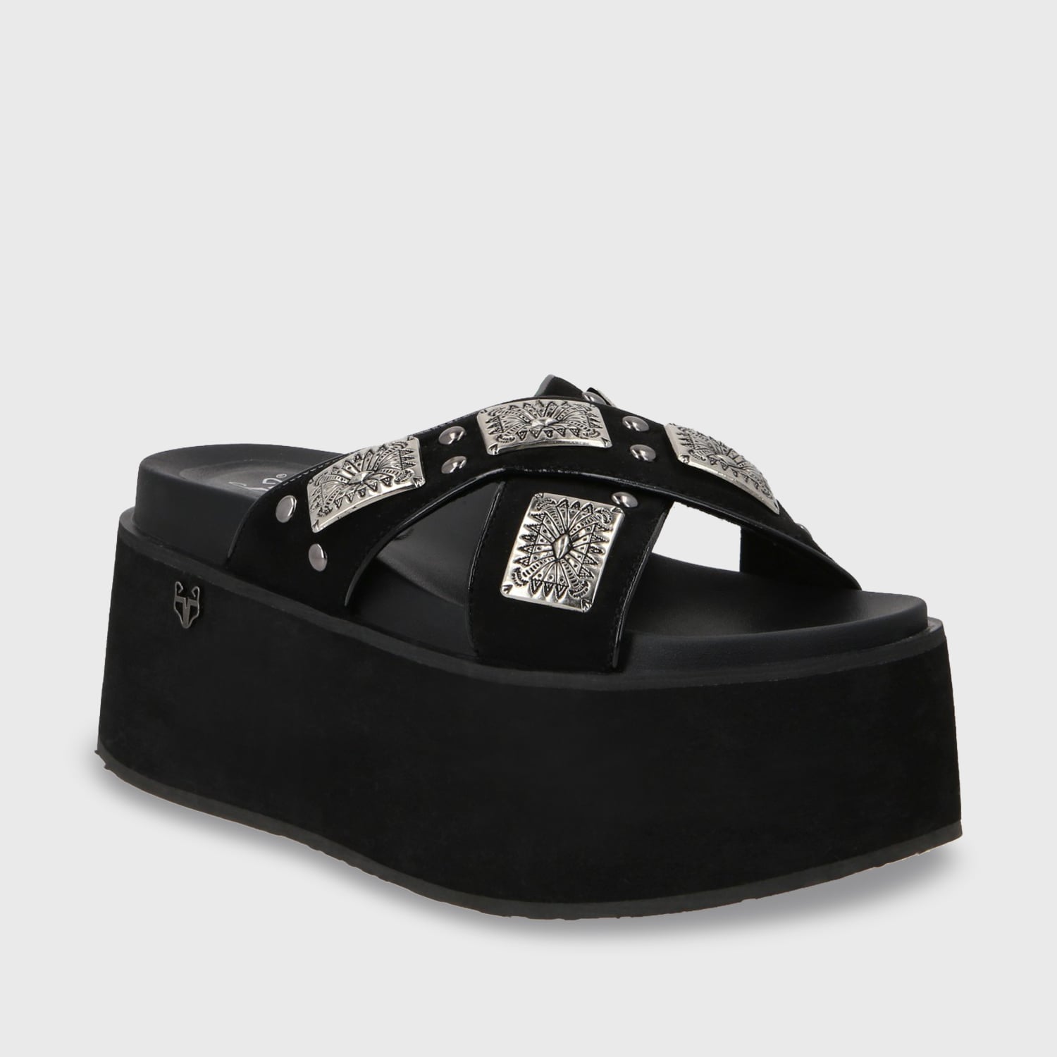 SANDALIAS MUJER GOTTA NEGRO PLATAFORMA 35187 - 2