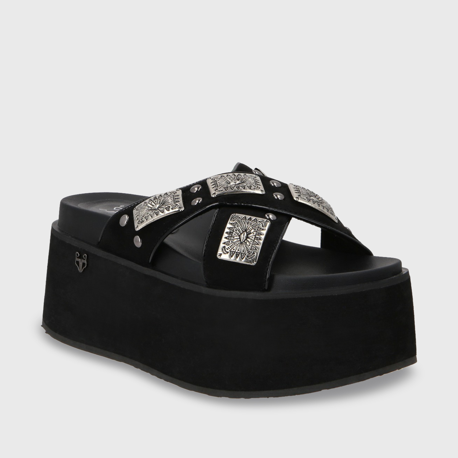 SANDALIAS MUJER GOTTA NEGRO PLATAFORMA 35187 - 2