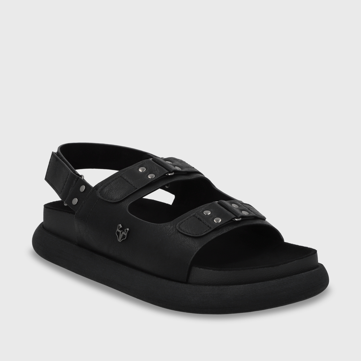 SANDALIAS MUJER GOTTA NEGRO PLANA 53701 - 2