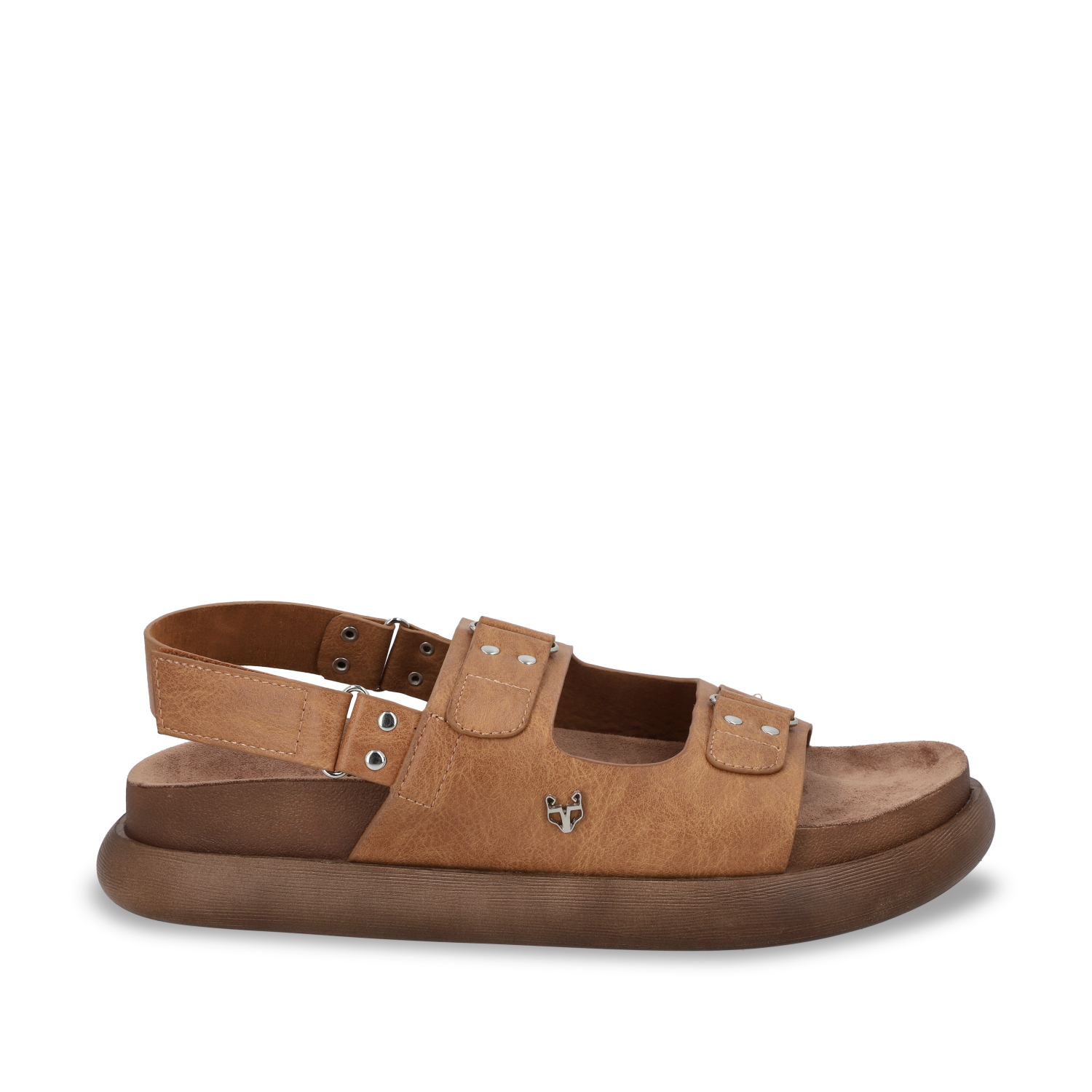 SANDALIAS MUJER GOTTA BEIGE PLANA 53701 - 1