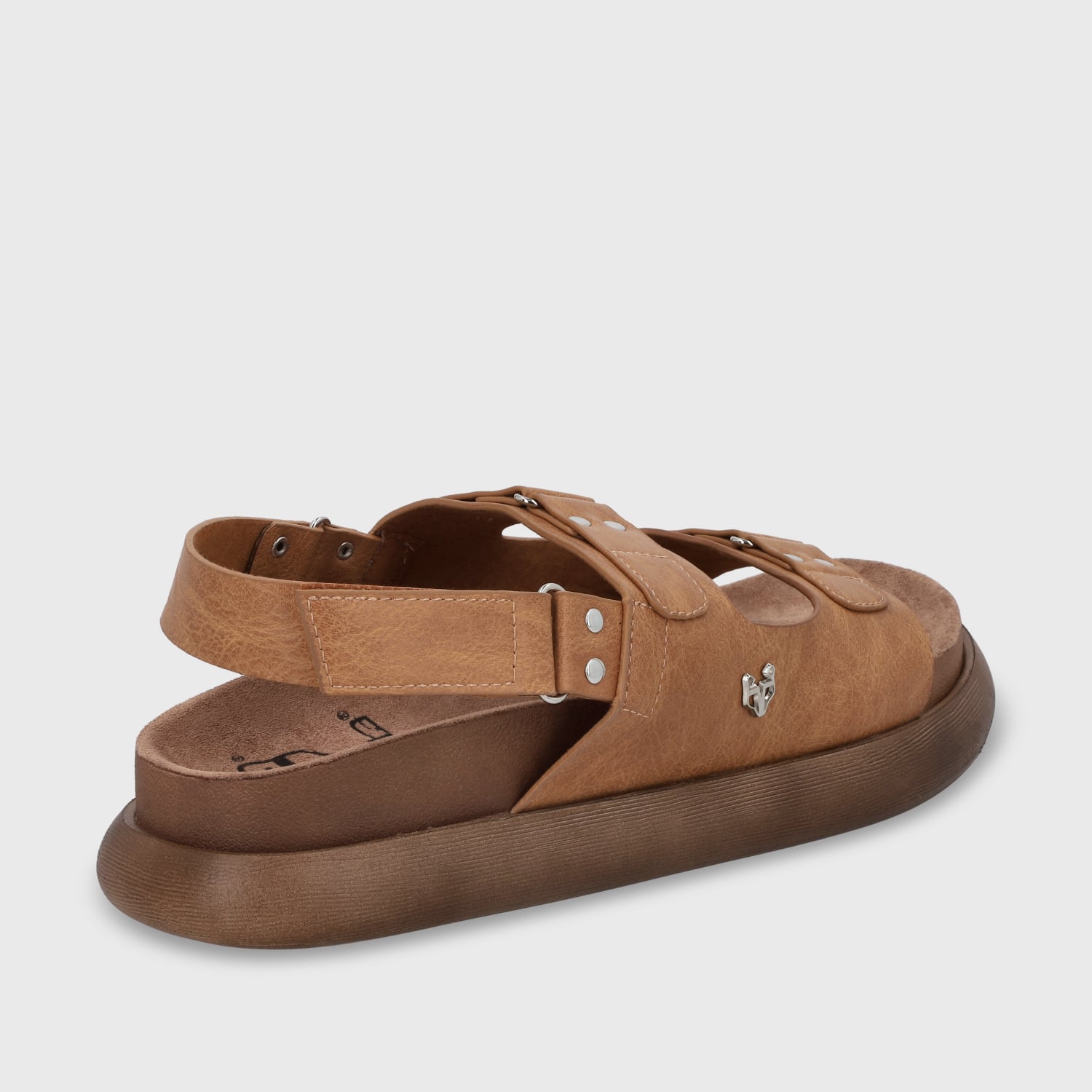 SANDALIAS MUJER GOTTA BEIGE PLANA 53701 - 4