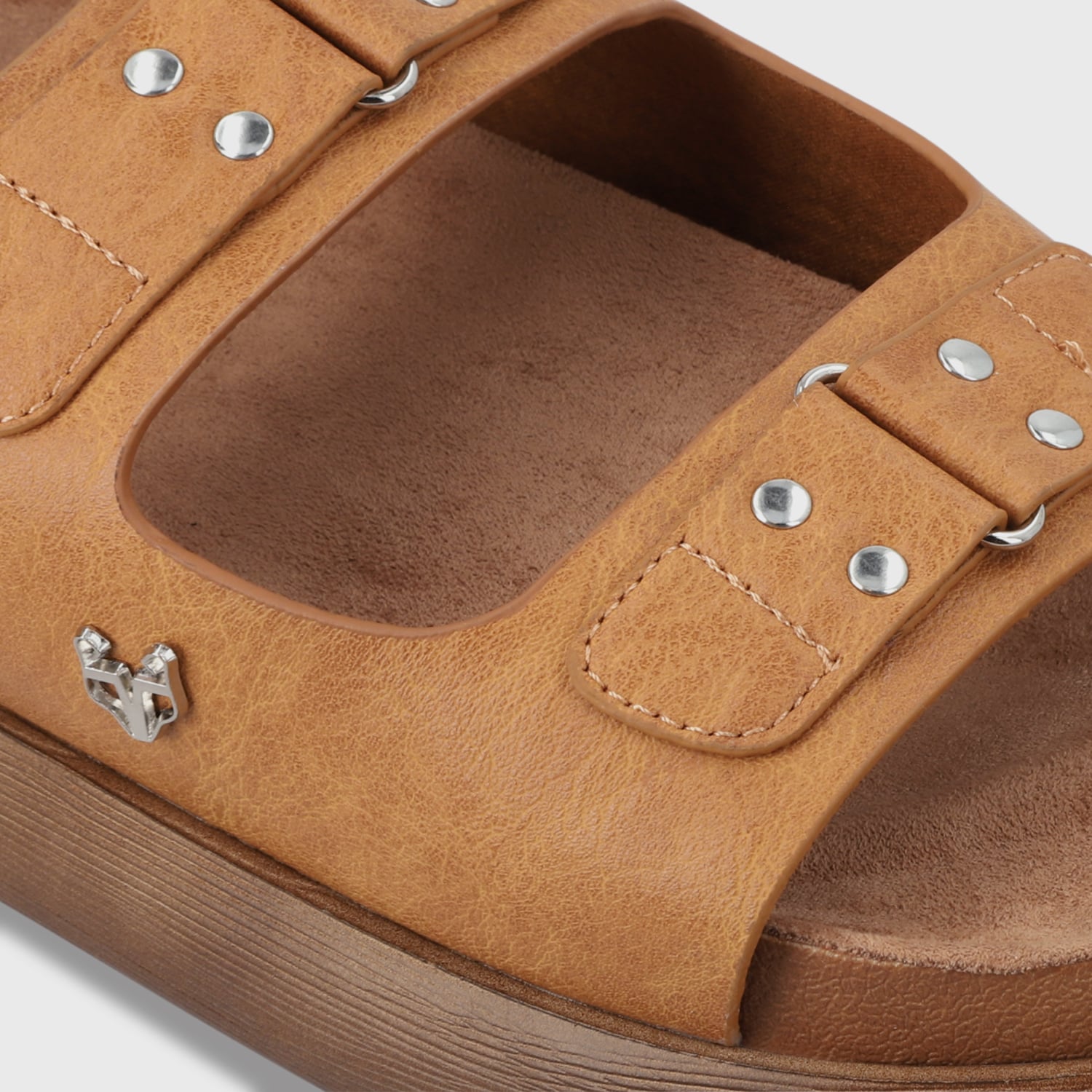 SANDALIAS MUJER GOTTA BEIGE PLANA 53701 - 6