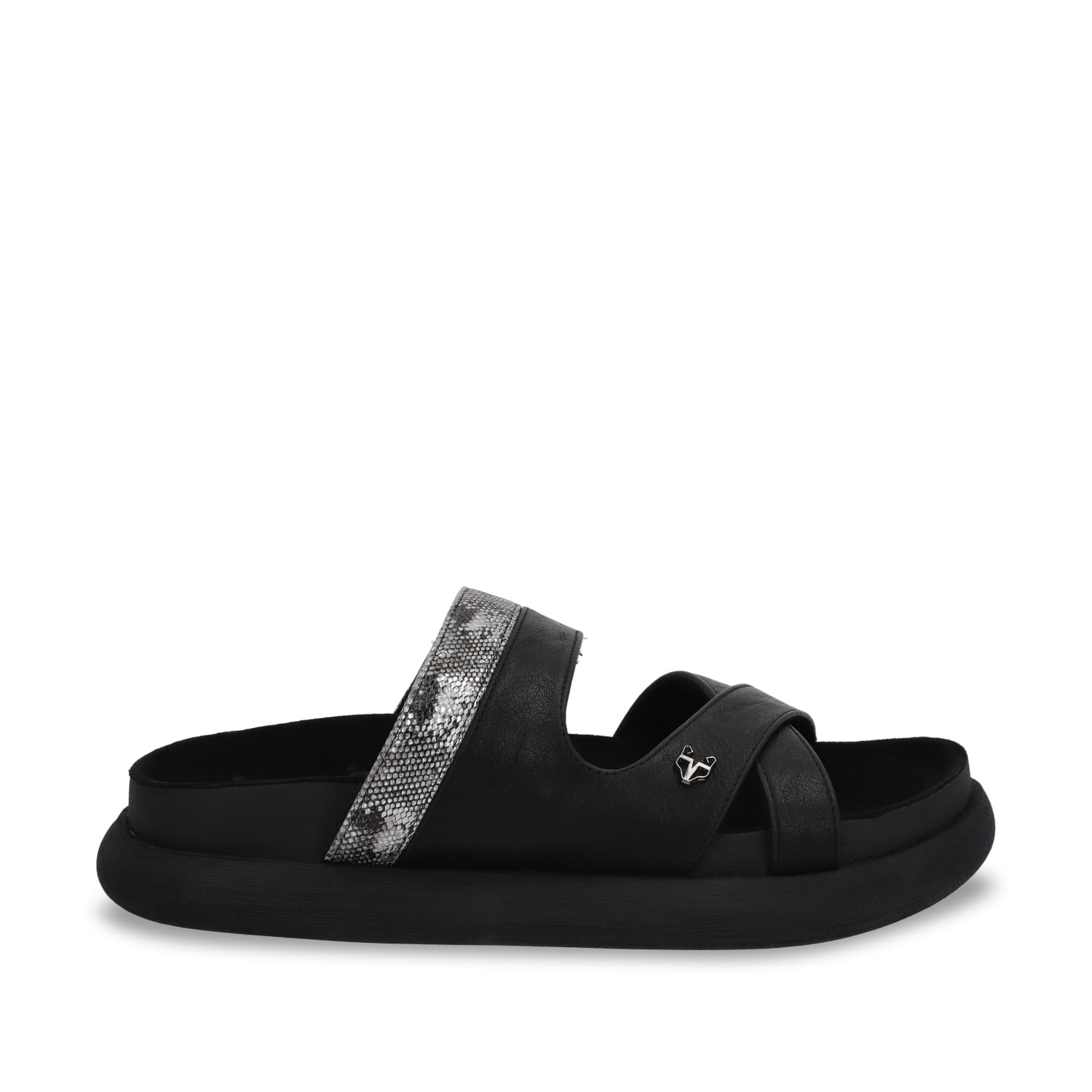 SANDALIAS MUJER GOTTA NEGRO PLANA 53700 - 1
