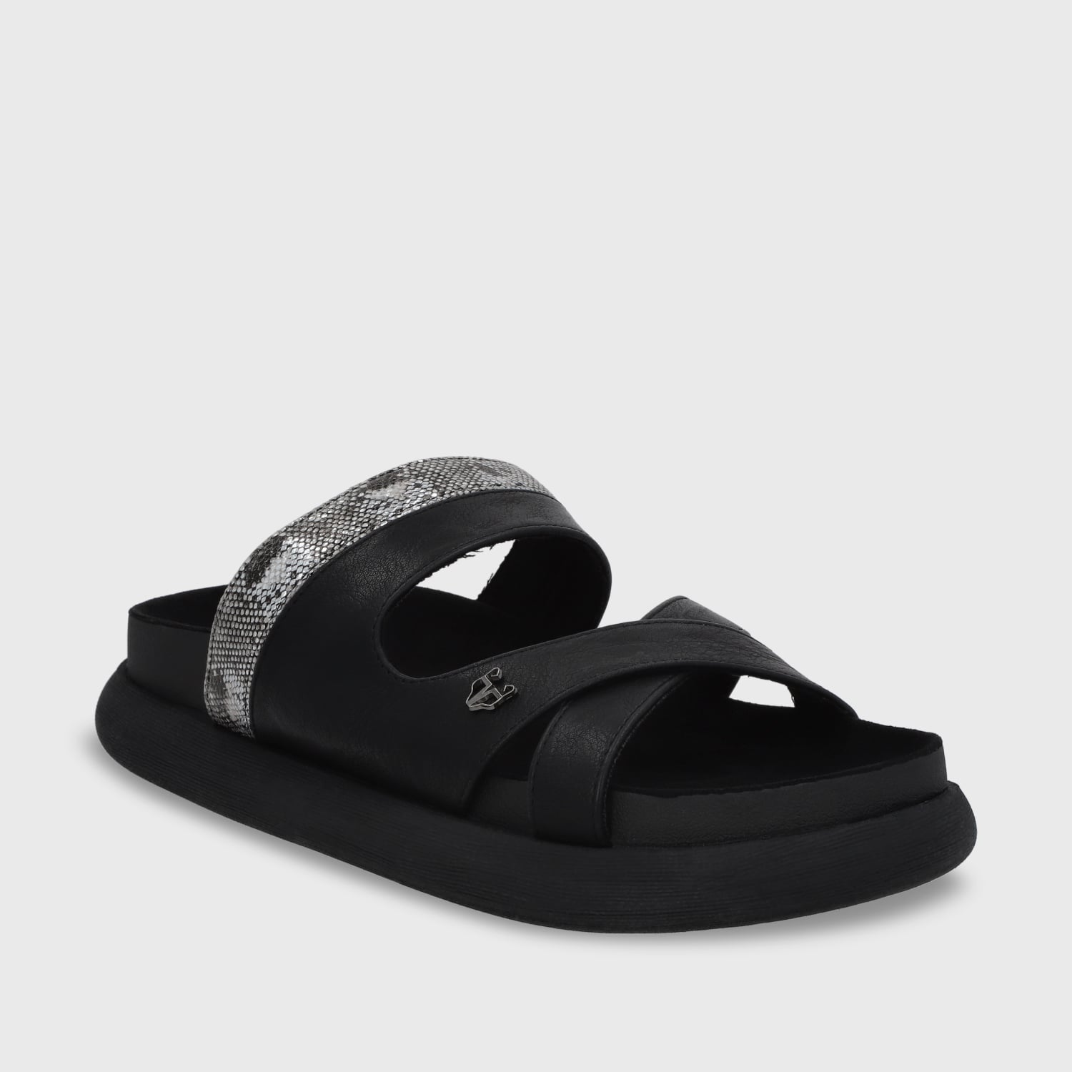 SANDALIAS MUJER GOTTA NEGRO PLANA 53700 - 2