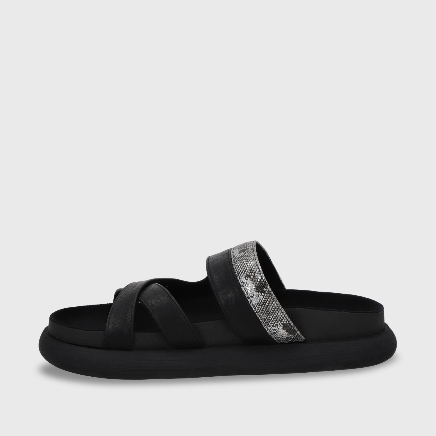 SANDALIAS MUJER GOTTA NEGRO PLANA 53700 - 4