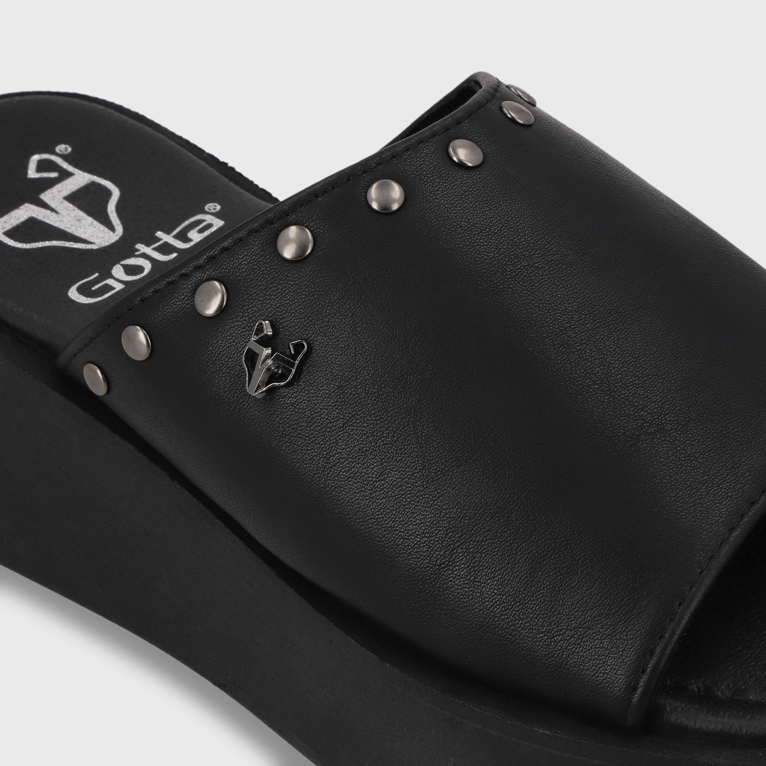 SANDALIAS MUJER GOTTA NEGRO PLATAFORMA 53730 - 6