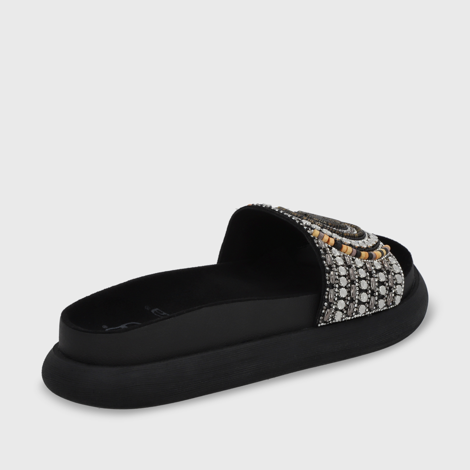 SANDALIAS MUJER GOTTA NEGRO PLANA 53704 - 5