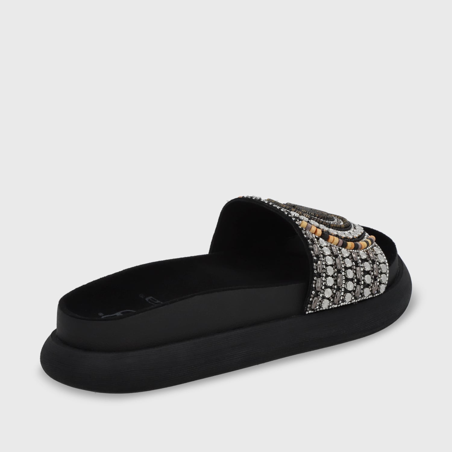 SANDALIAS MUJER GOTTA NEGRO PLANA 53704 - 5