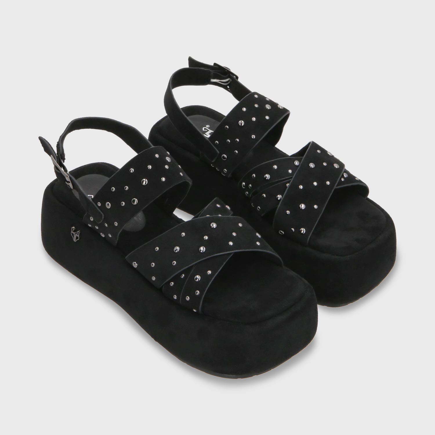 SANDALIAS MUJER GOTTA NEGRO PLATAFORMA 55962 - 3