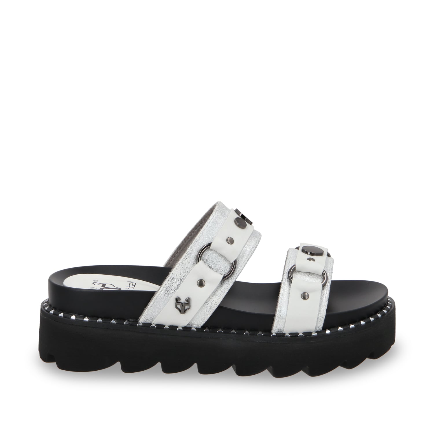 SANDALIAS MUJER GOTTA BLANCO PLANA 1573B - 1