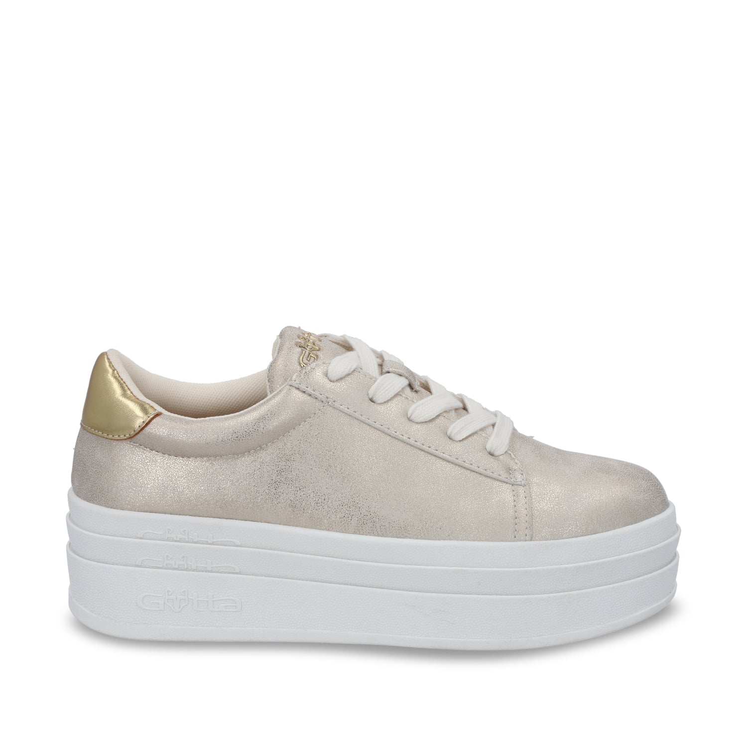 ZAPATILLAS MUJER GOTTA PLATAFORMA DORADA 53751 - 1