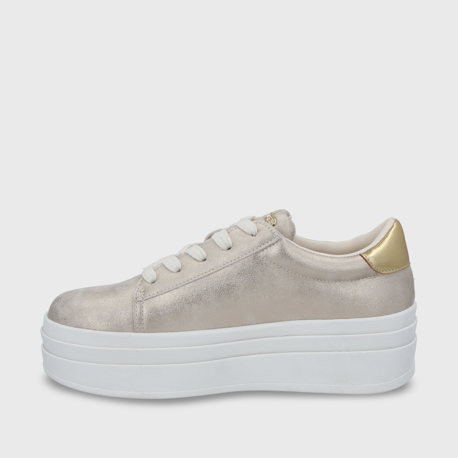 ZAPATILLAS MUJER GOTTA PLATAFORMA DORADA 53751 - 4